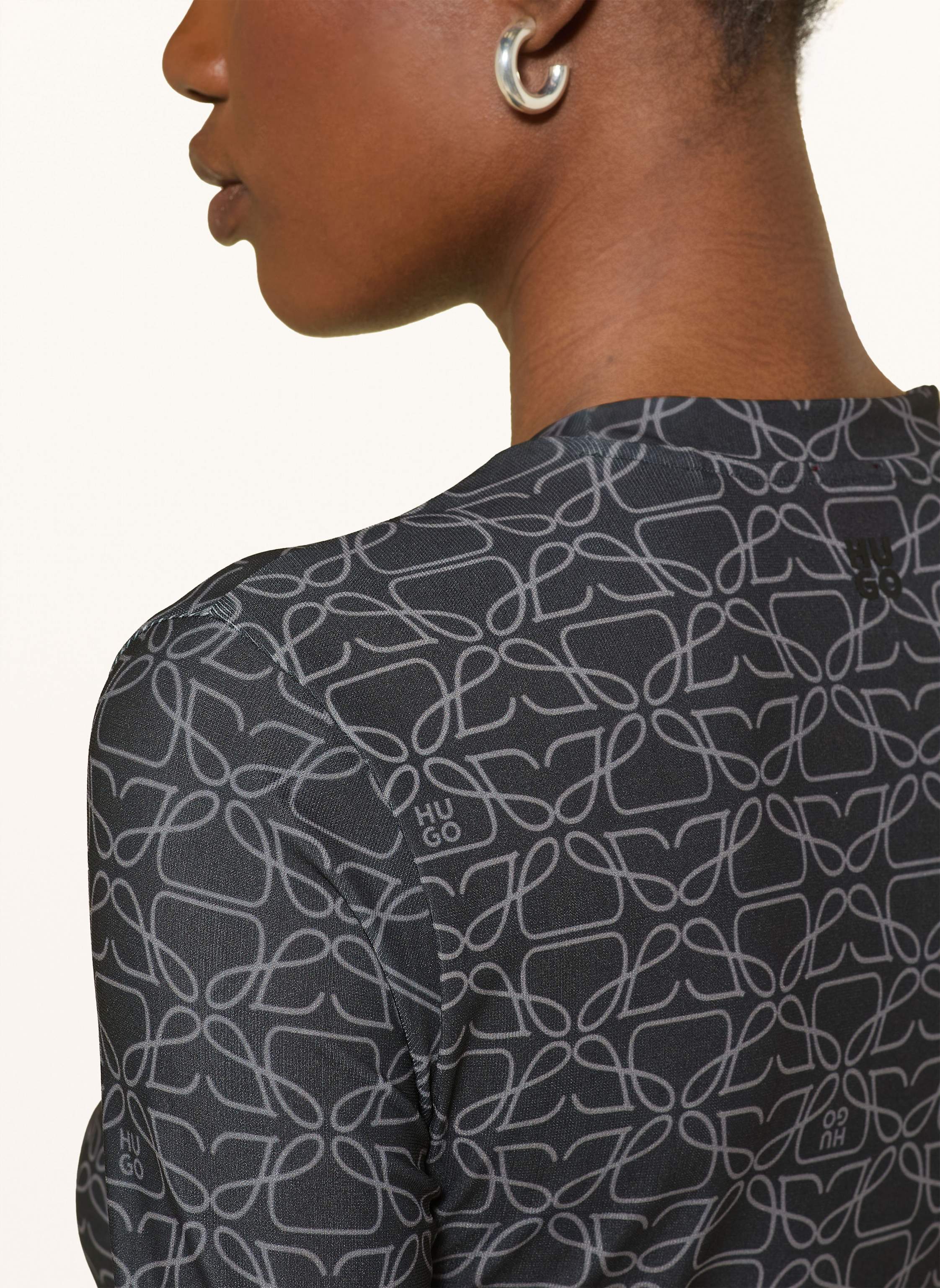 Thumbnail - Hugo Longsleeve Diralina schwarz