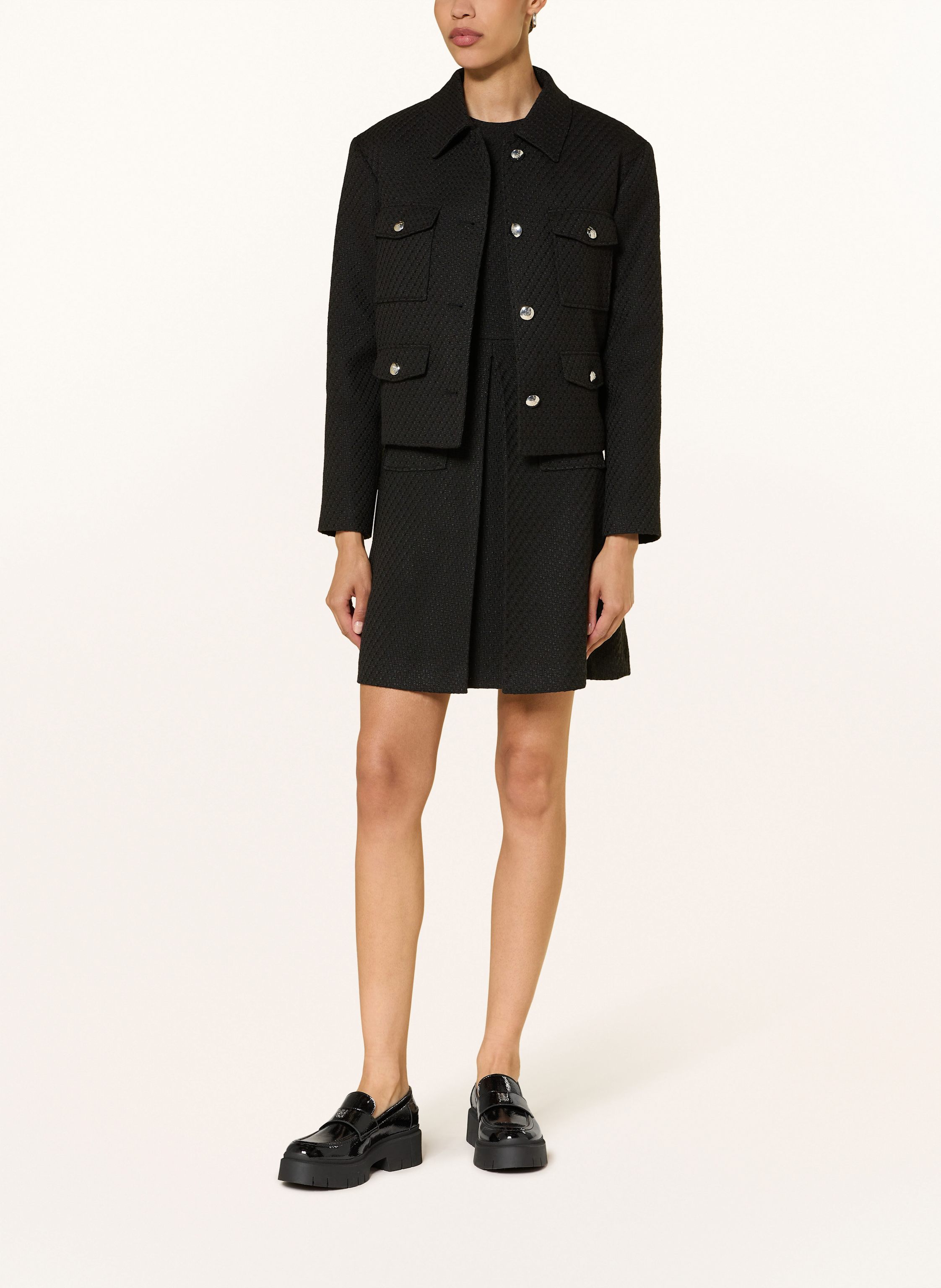 Thumbnail - Hugo Bouclé-Kleid Kyria schwarz