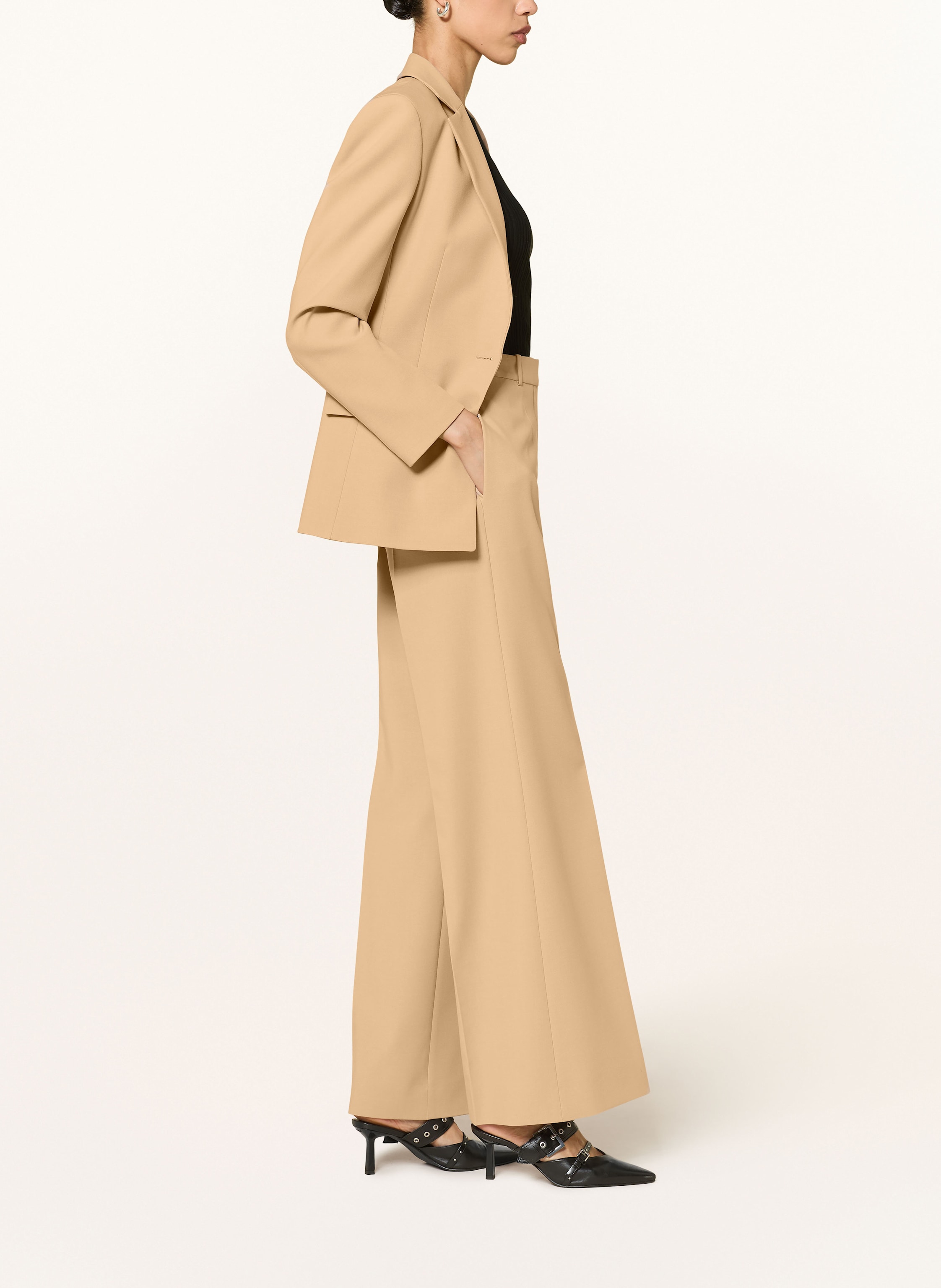 Thumbnail - Hugo Marlenehose Hasmina beige