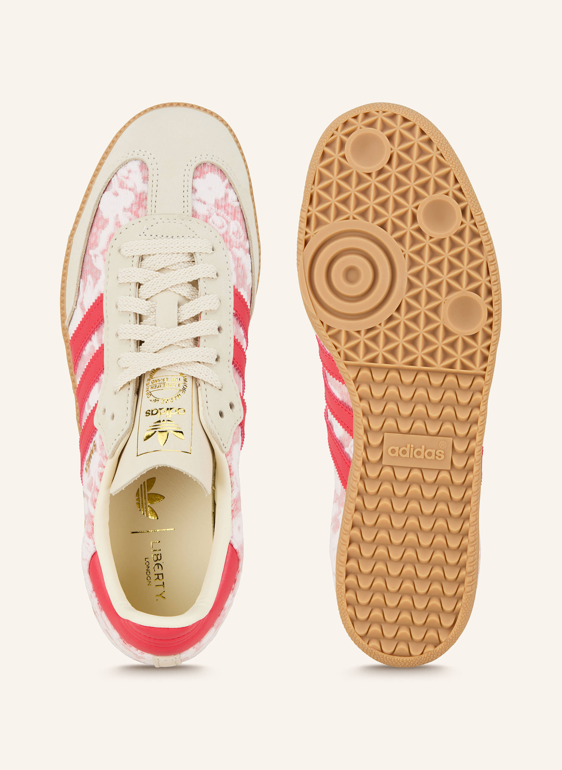 Thumbnail - Adidas Originals Sneakers Samba Og X Liberty London weiss
