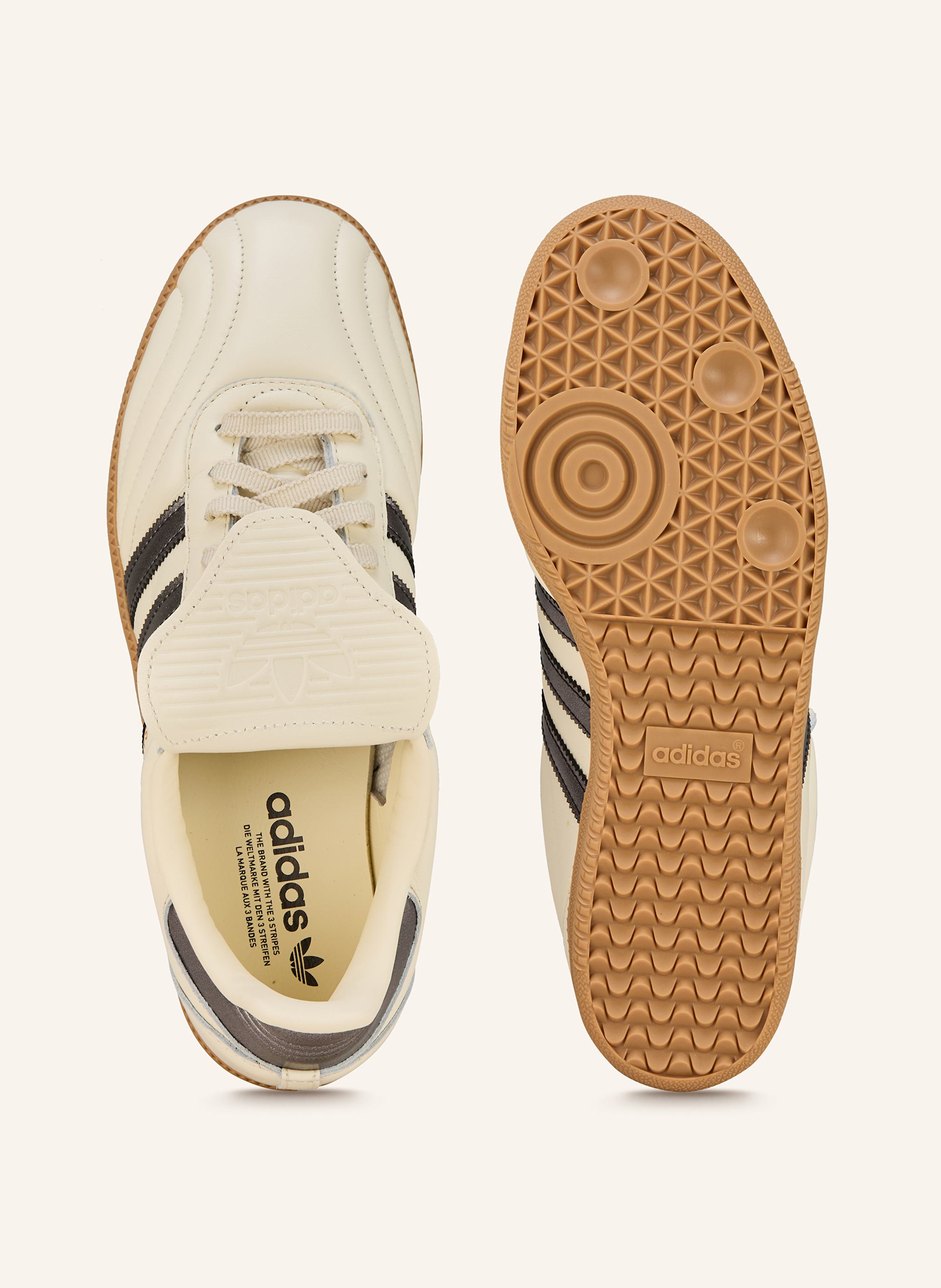 Thumbnail - Adidas Originals Sneaker Samba Lt W beige