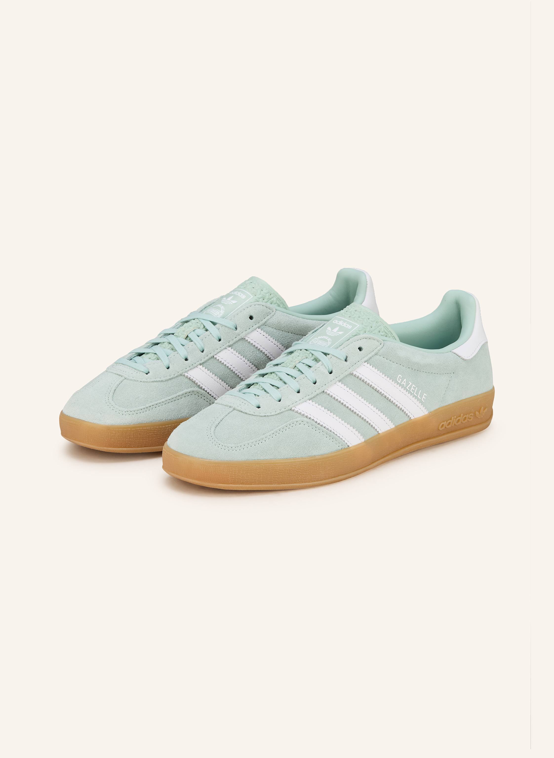 Adidas Originals Adidas Originals Sneaker Gazelle Indoor gruen in MINT / WEISS