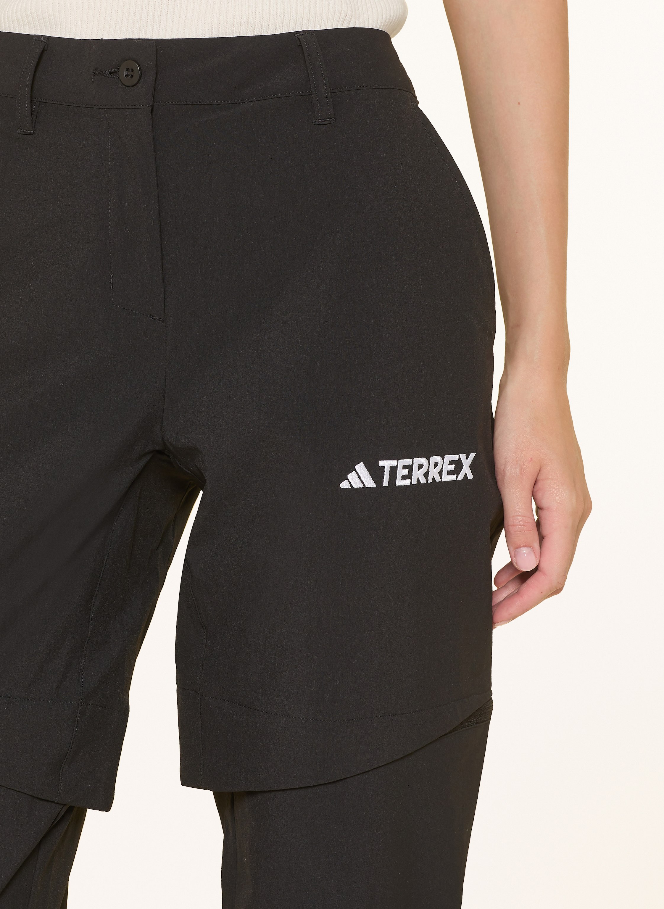 Thumbnail - Adidas Terrex Zipp-Off-Hose Multi schwarz