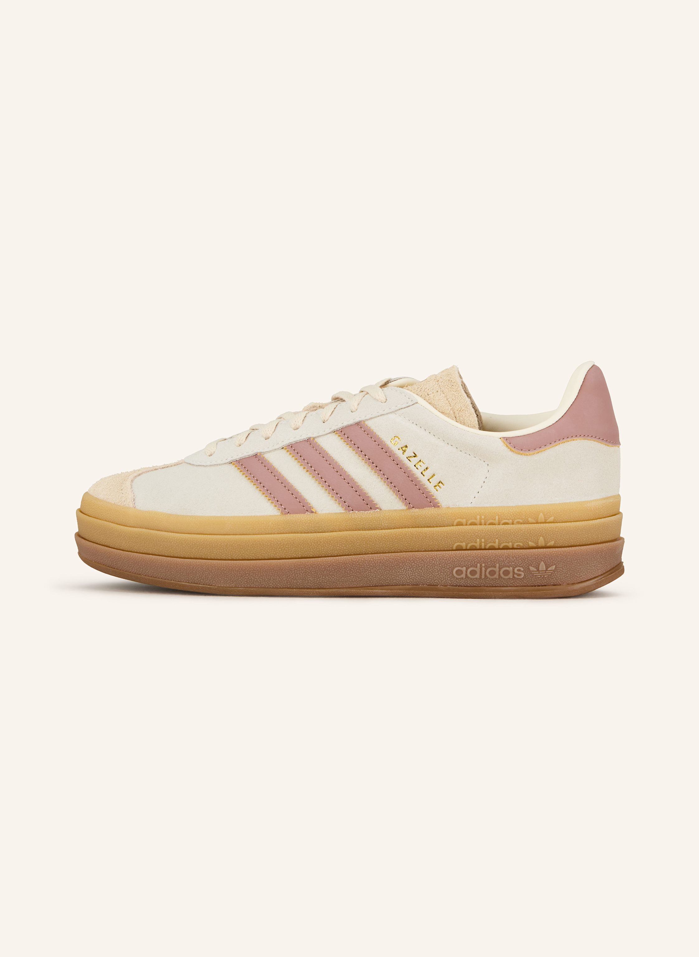 Thumbnail - Adidas Originals Gazelle Bold Schuh beige