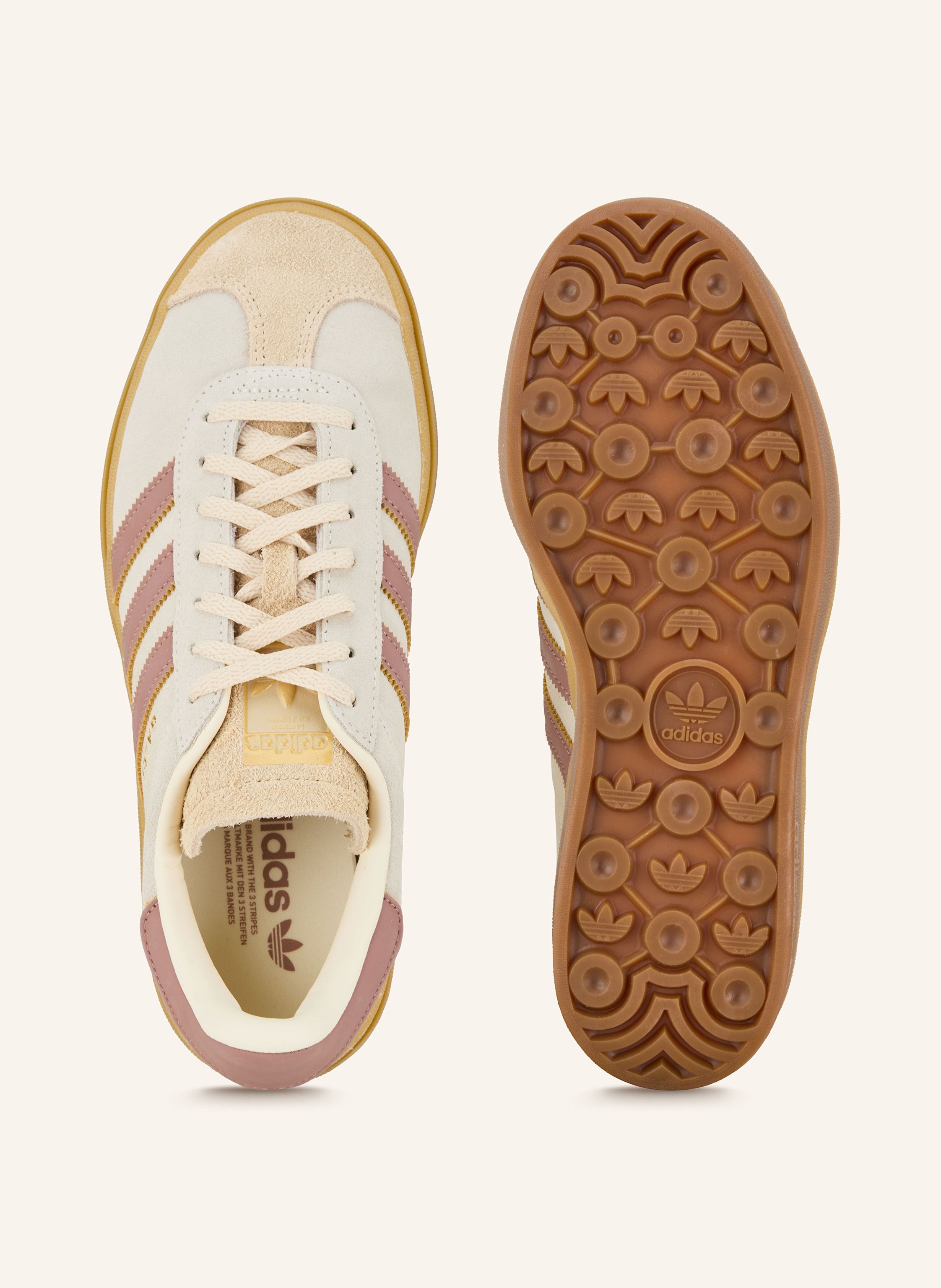 Thumbnail - Adidas Originals Gazelle Bold Schuh beige