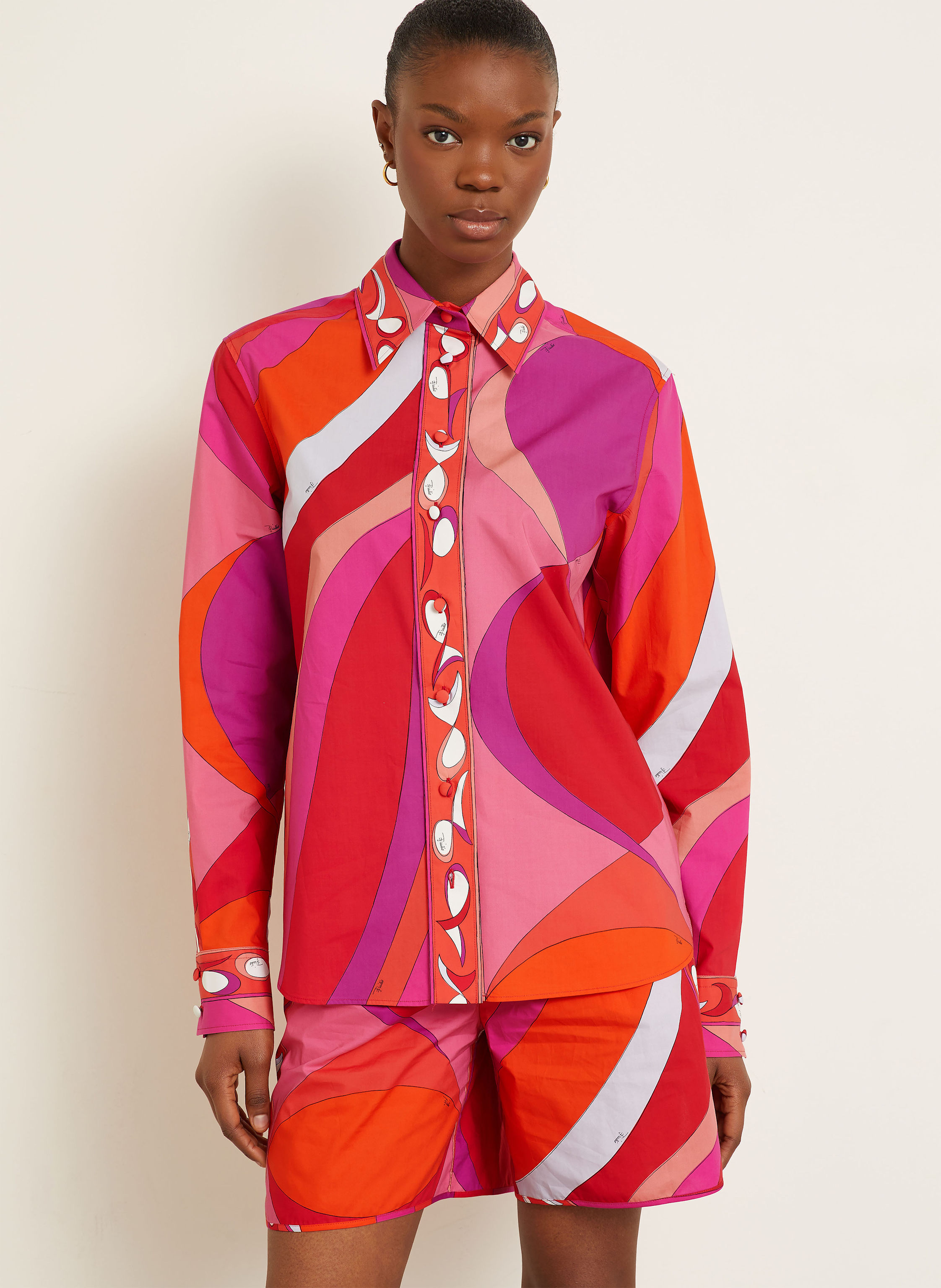 Thumbnail - Pucci Hemdbluse Camicia pink