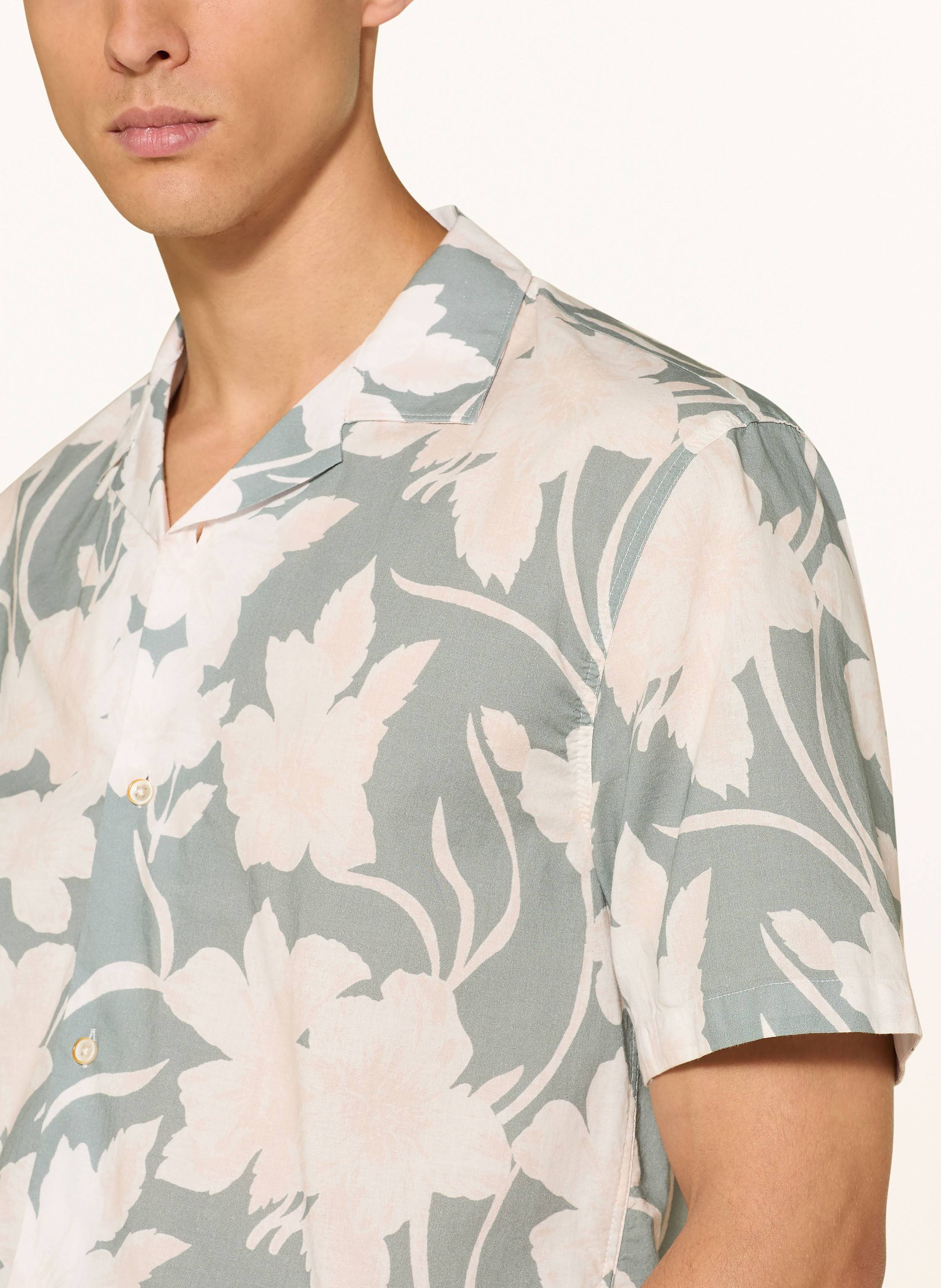 Thumbnail - Colours & Sons Resorthemd Relaxed Fit gruen