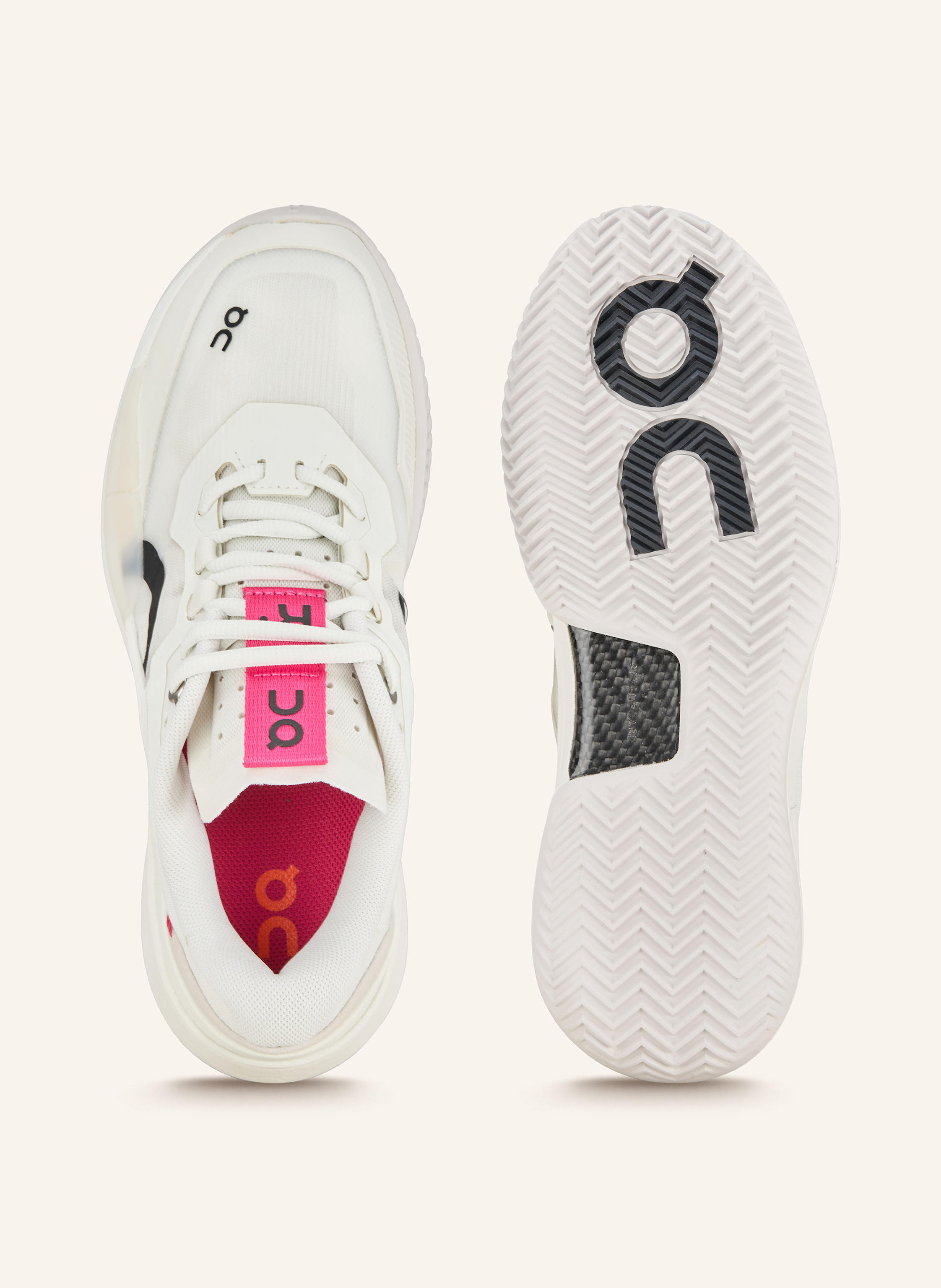 Thumbnail - On Tennisschuhe The Roger Pro 2 Clay weiss