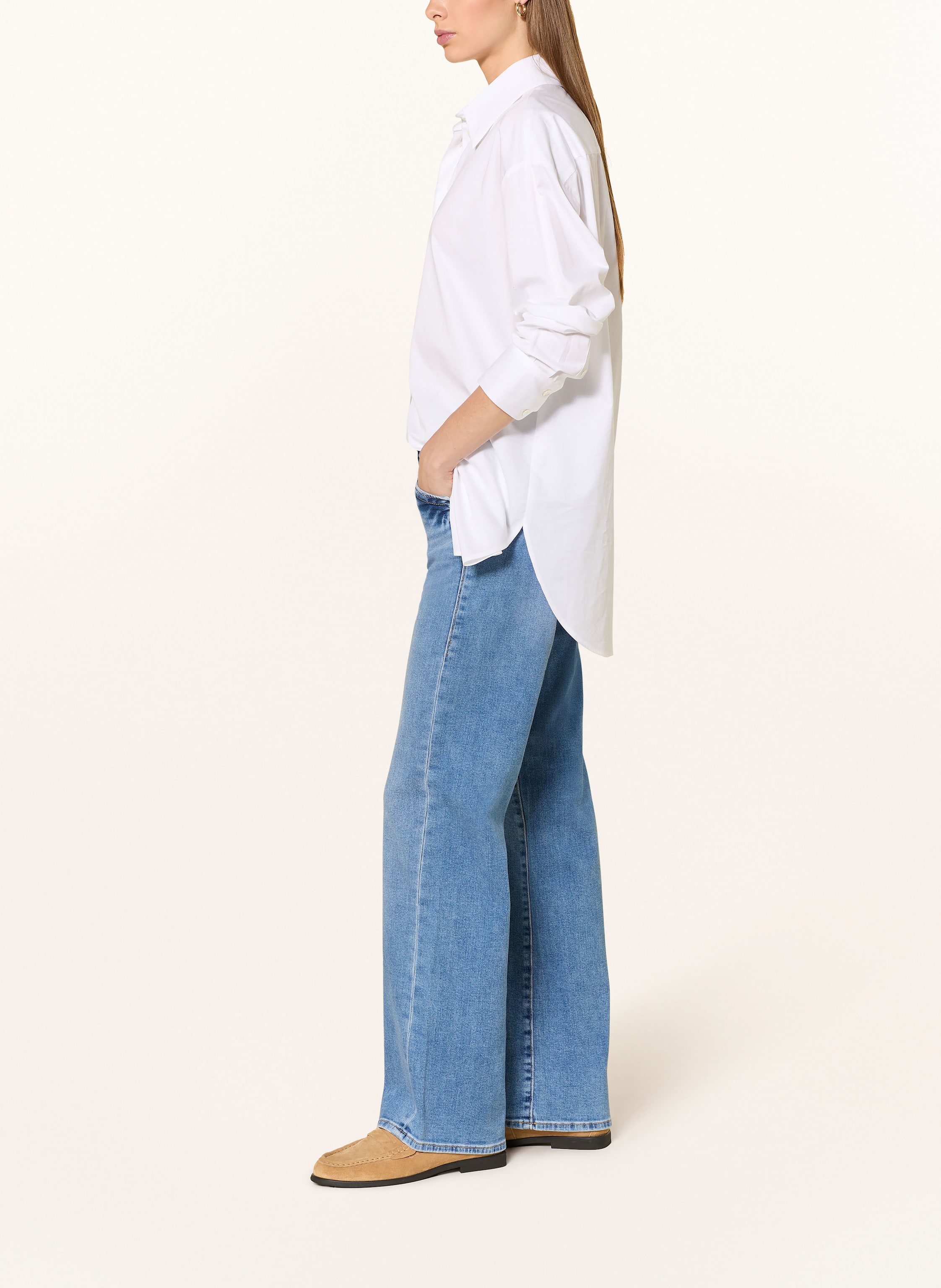 Thumbnail - Herrlicher Cargojeans Prime Straight Fit blau