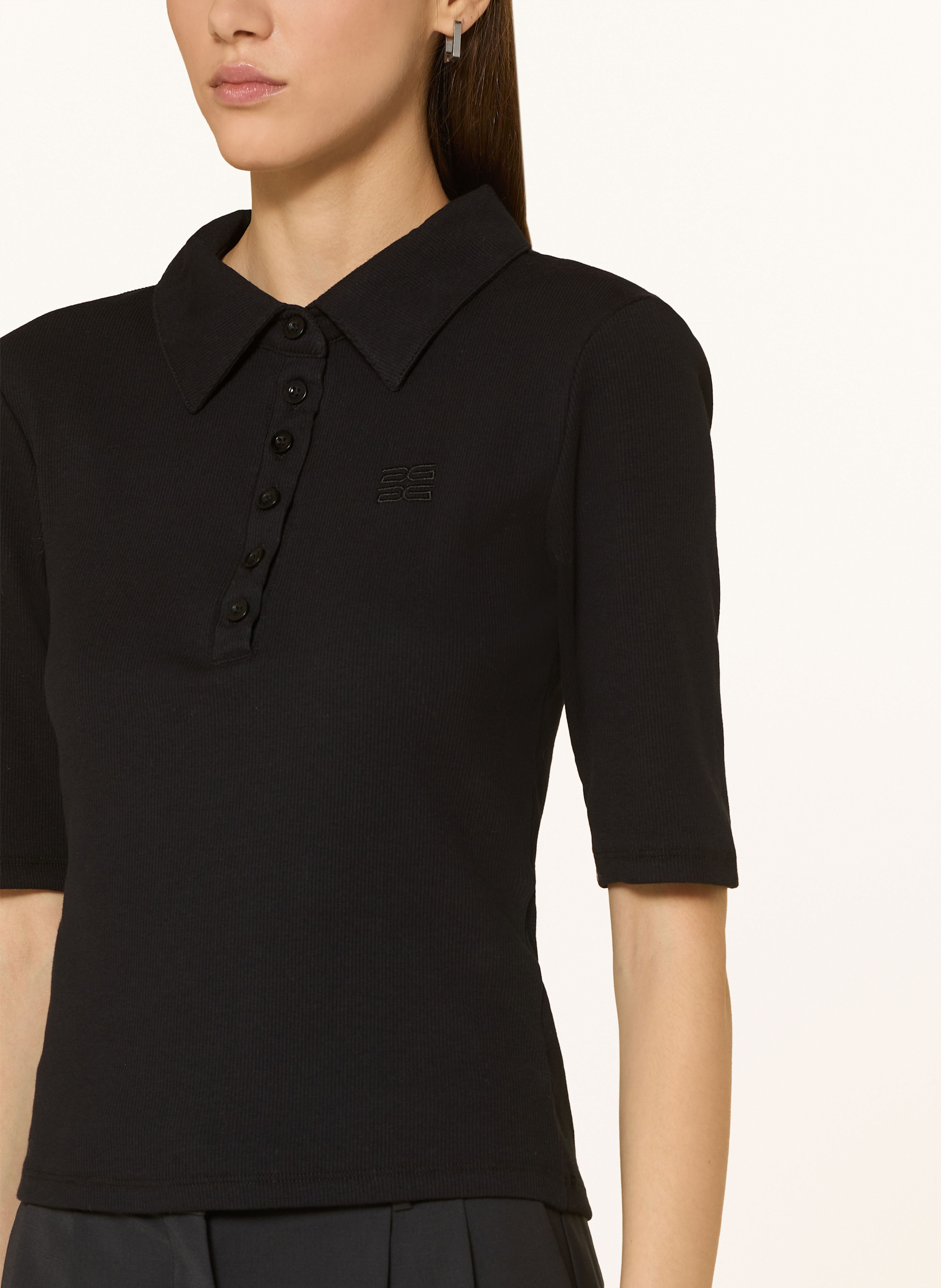 Thumbnail - Gestuz Jersey-Poloshirt Gzdrew schwarz