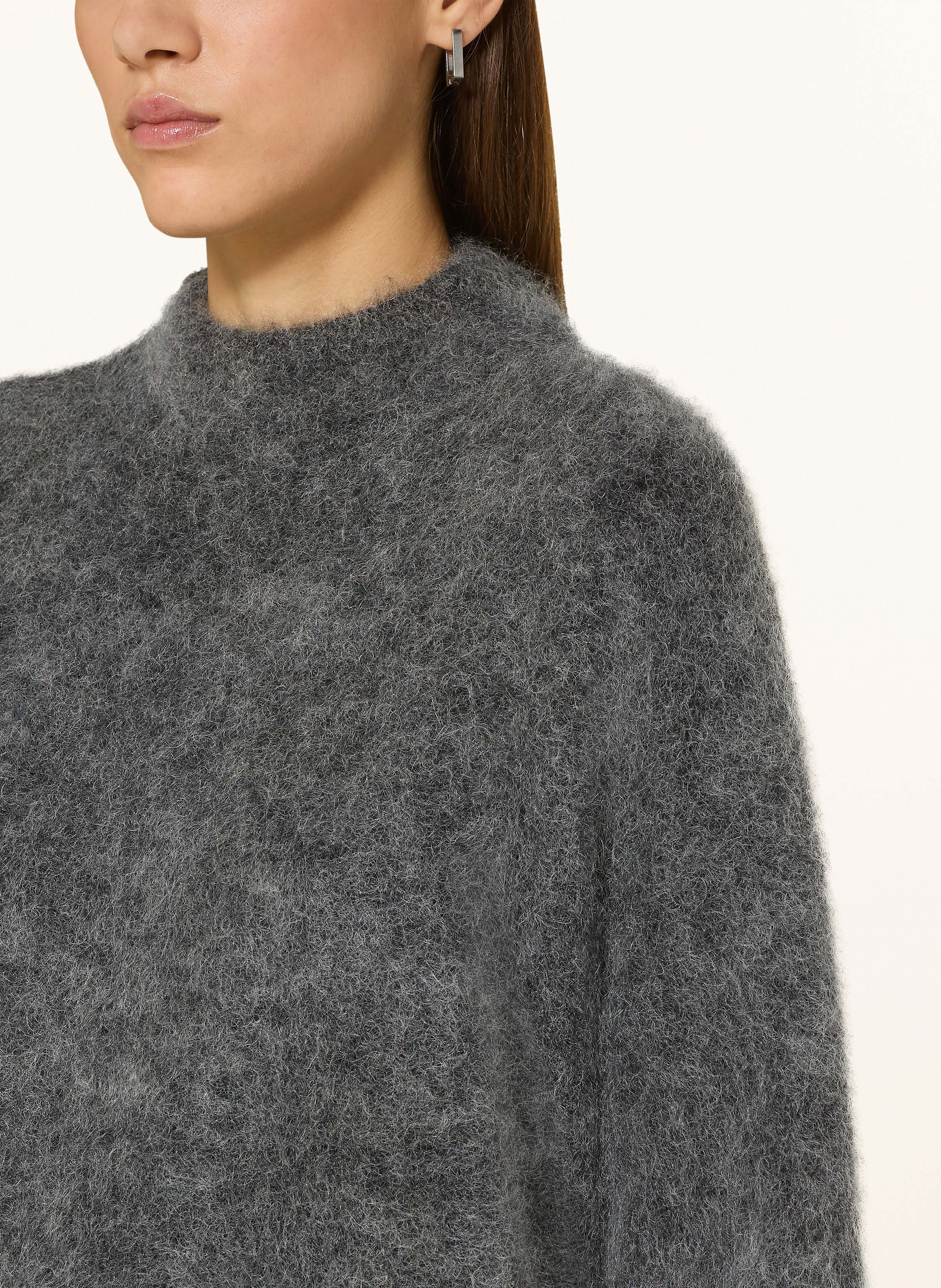 Thumbnail - Gestuz Pullover Debbiegz Mit Mohair grau