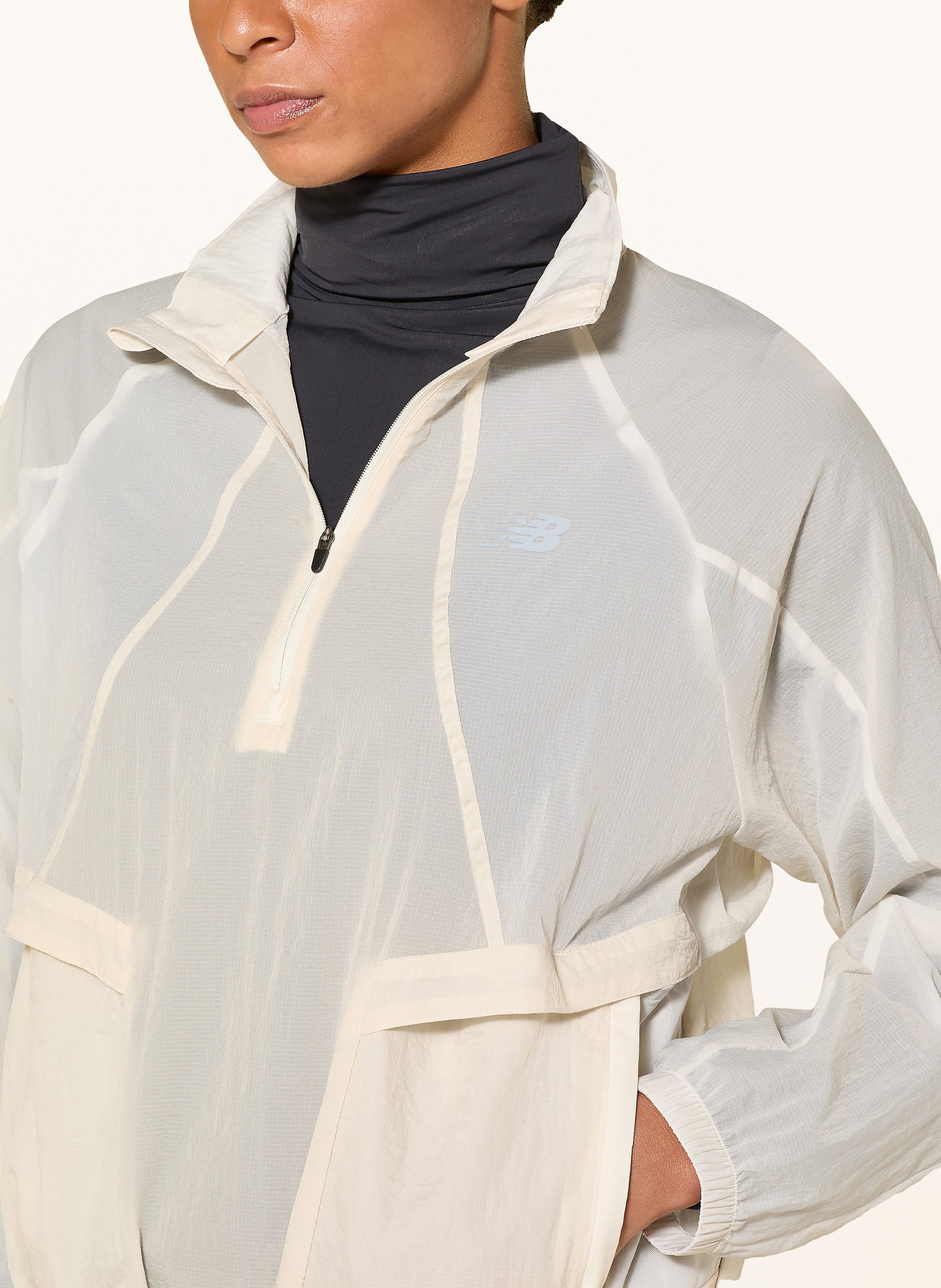 Thumbnail - New Balance Laufjacke weiss