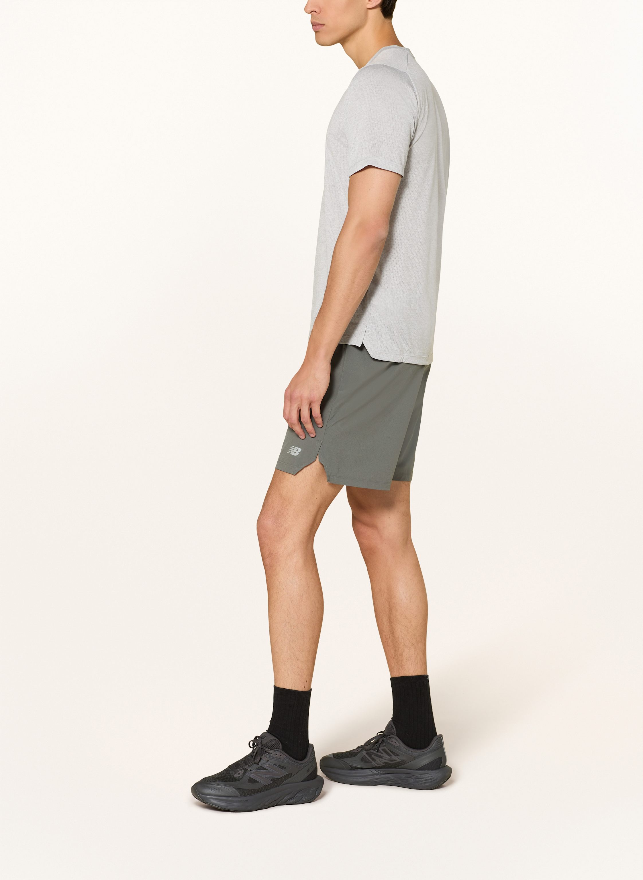 Thumbnail - New Balance 2-in1-Laufshorts Rc Short grau