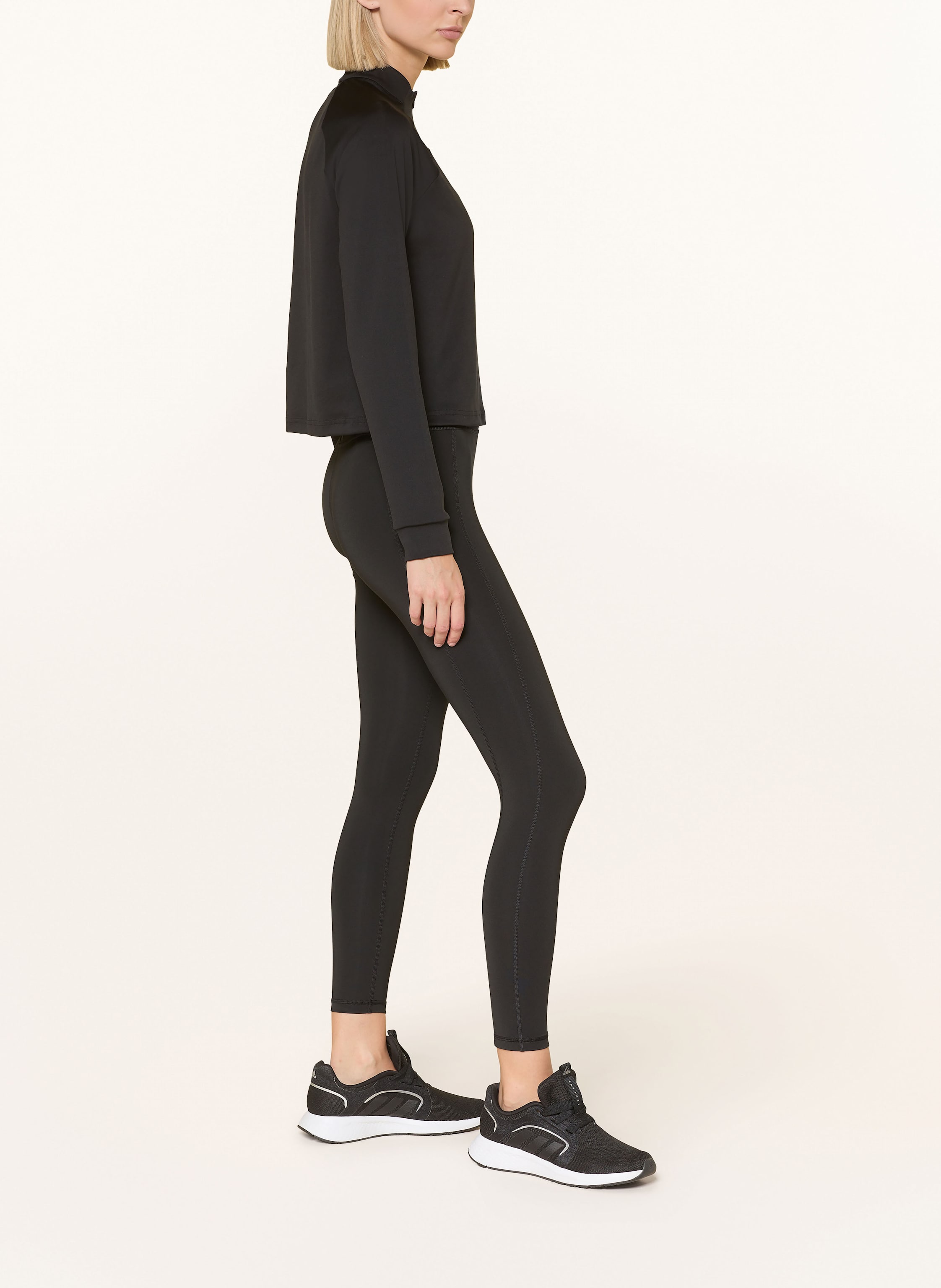 Thumbnail - Adidas Tights Optime Stash schwarz