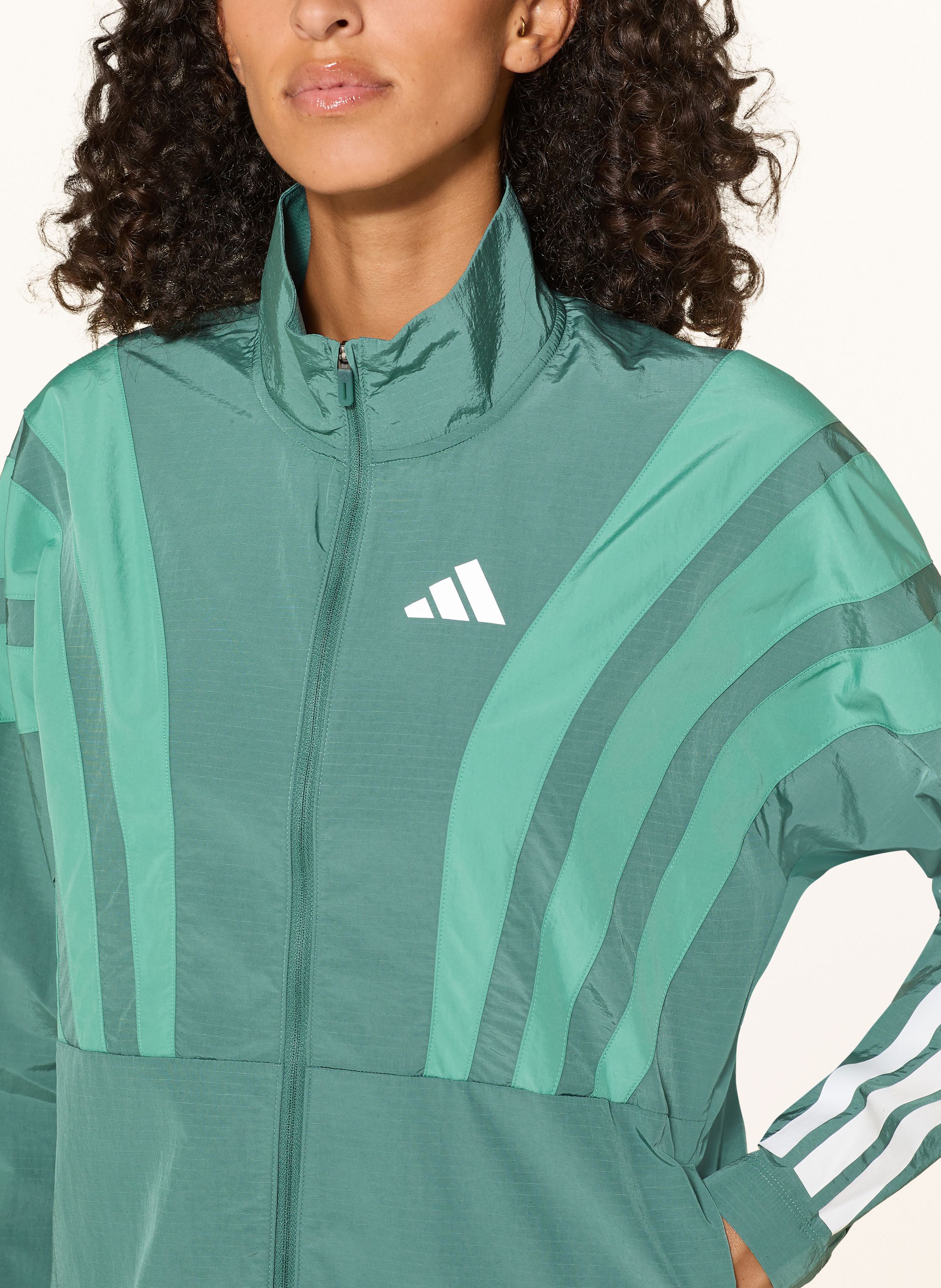 Thumbnail - Adidas Laufjacke Adizero Archive gruen