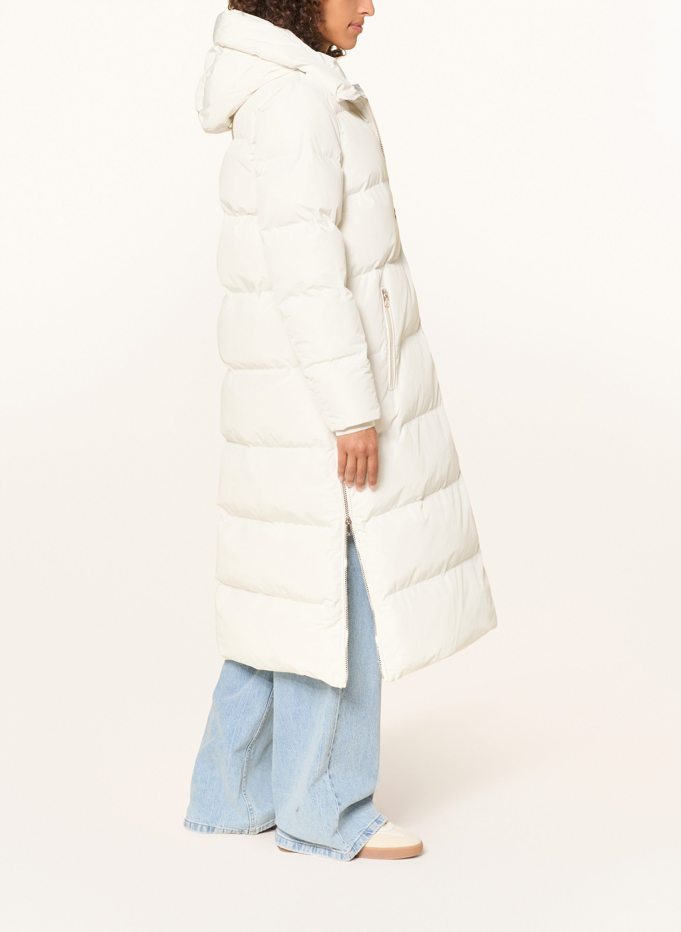 Thumbnail - Wellensteyn Steppmantel Boutique Extra Long Mit Dupont™ Sorona®-Isolierung weiss