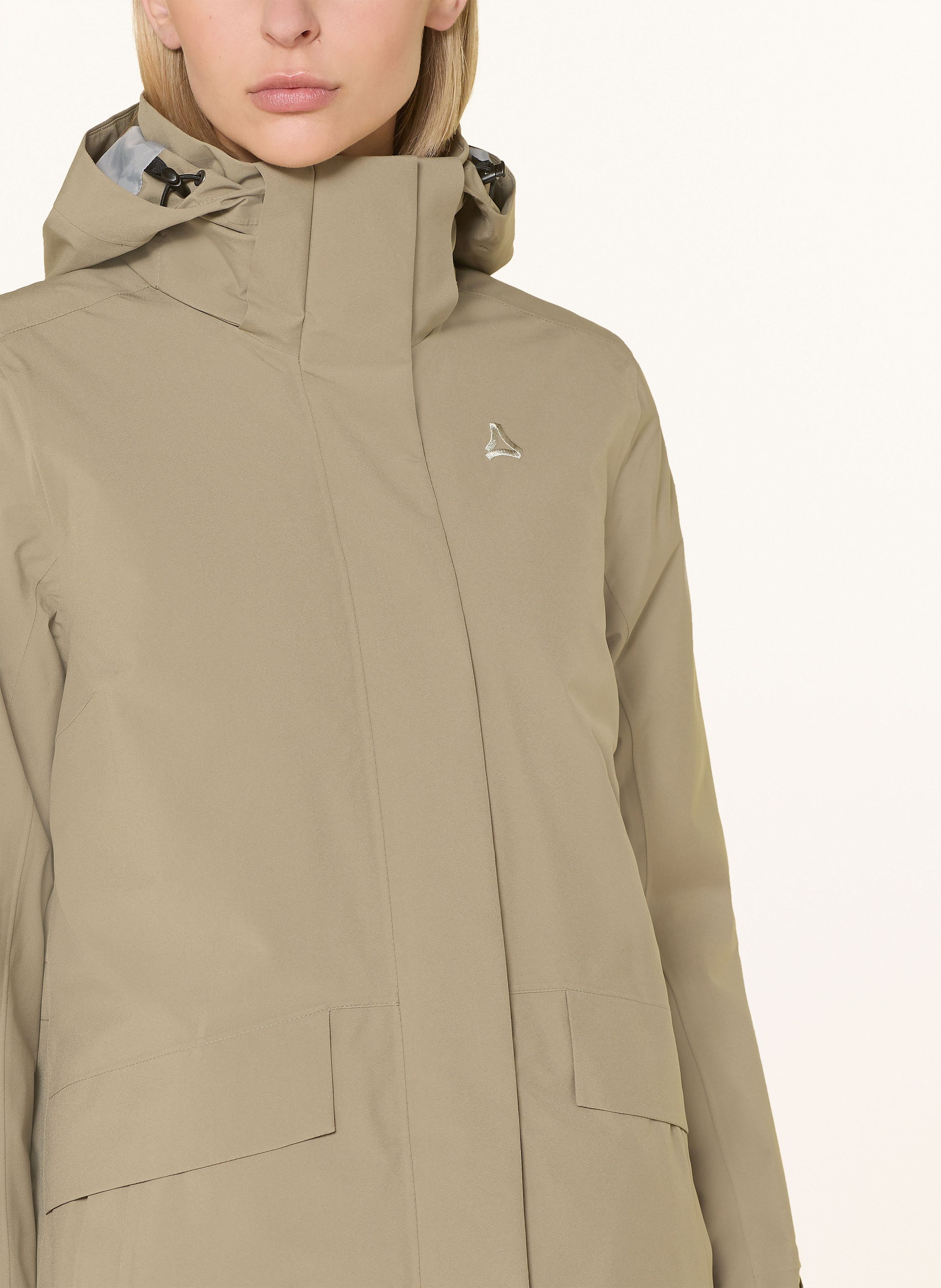 Thumbnail - Schöffel 2-In-1-Jacke Borkol beige