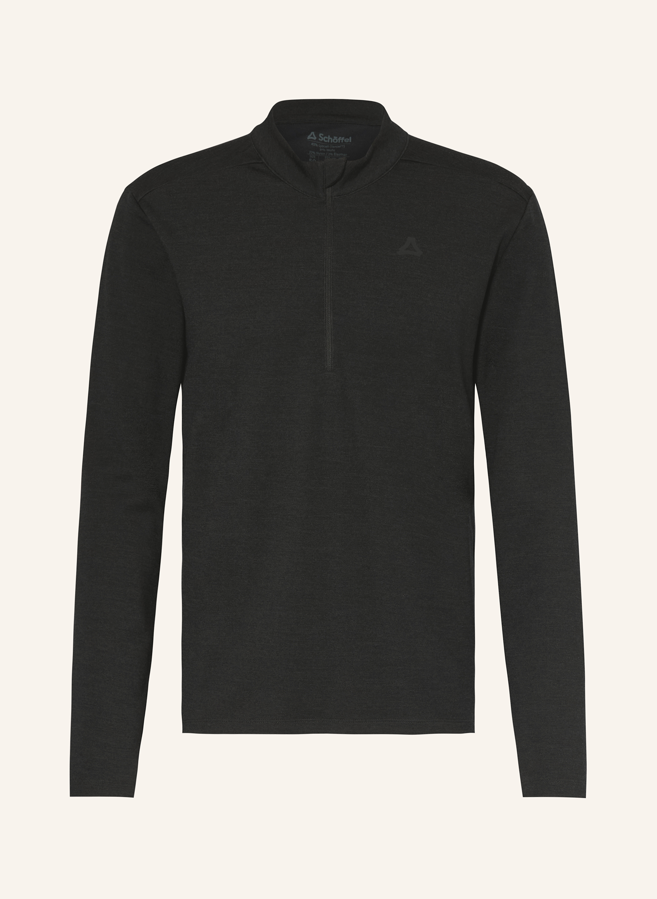 Schöffel Midlayer Mit Wolle schwarz