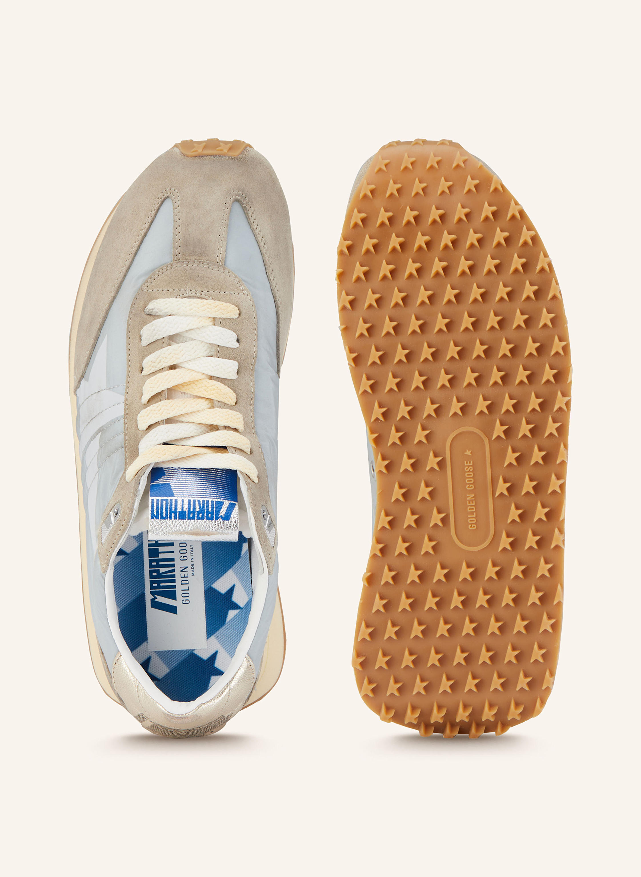 Thumbnail - Golden Goose Sneaker Running Marathon m77 blau
