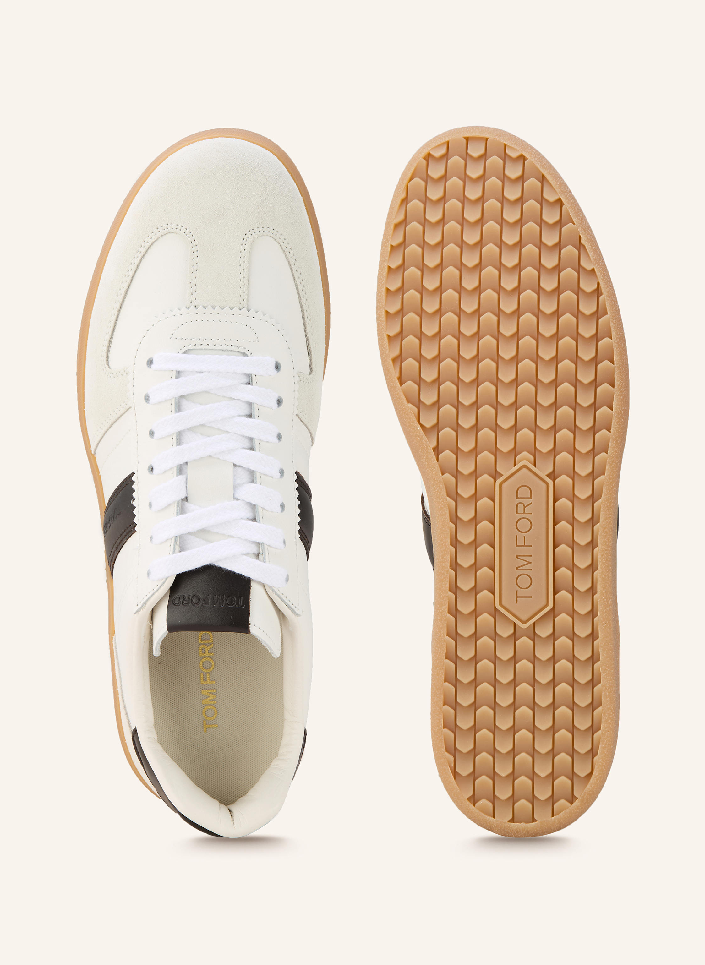 Thumbnail - Tom Ford Sneaker Archer weiss