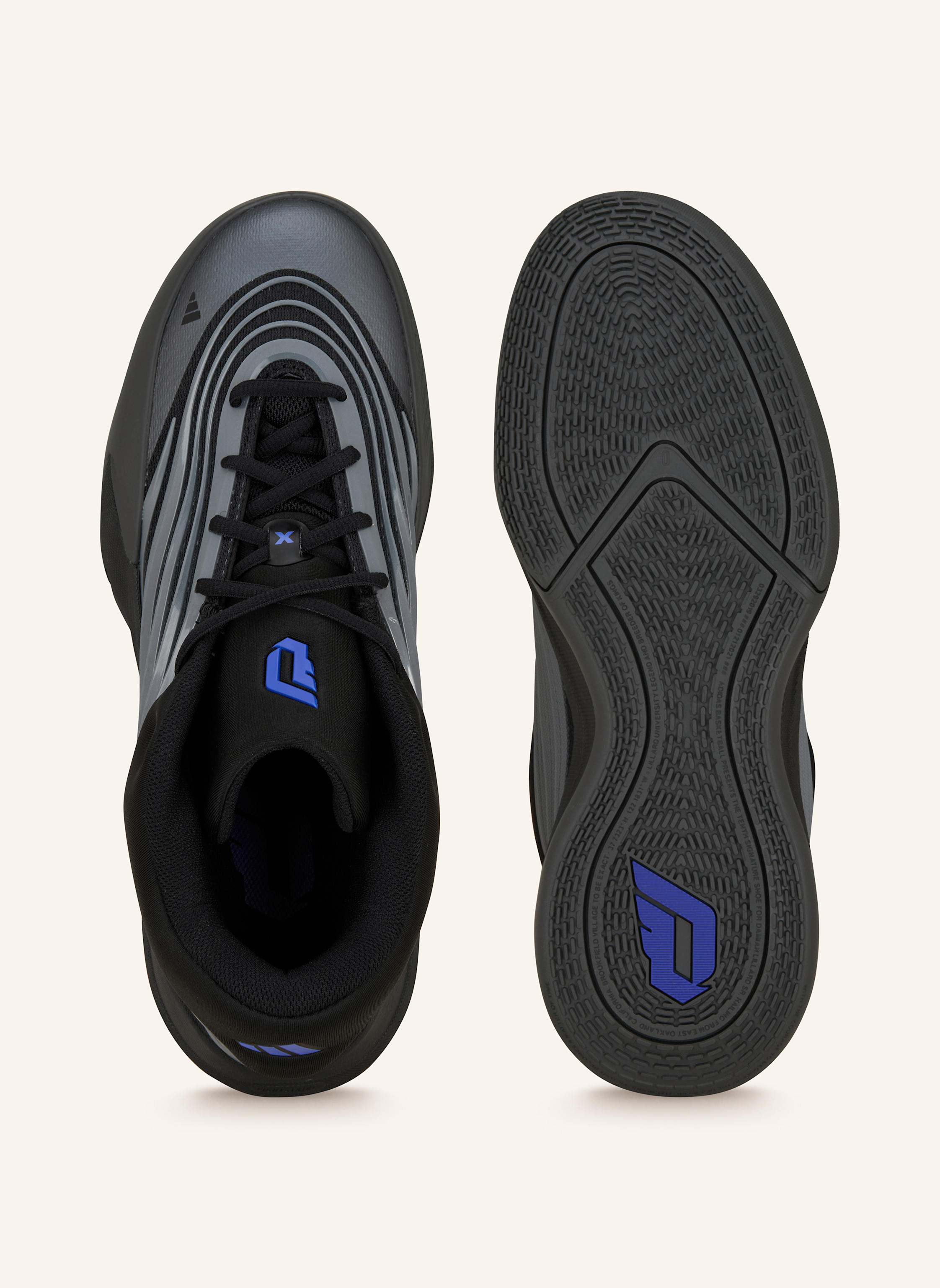 Thumbnail - Adidas Basketballschuhe Dame schwarz