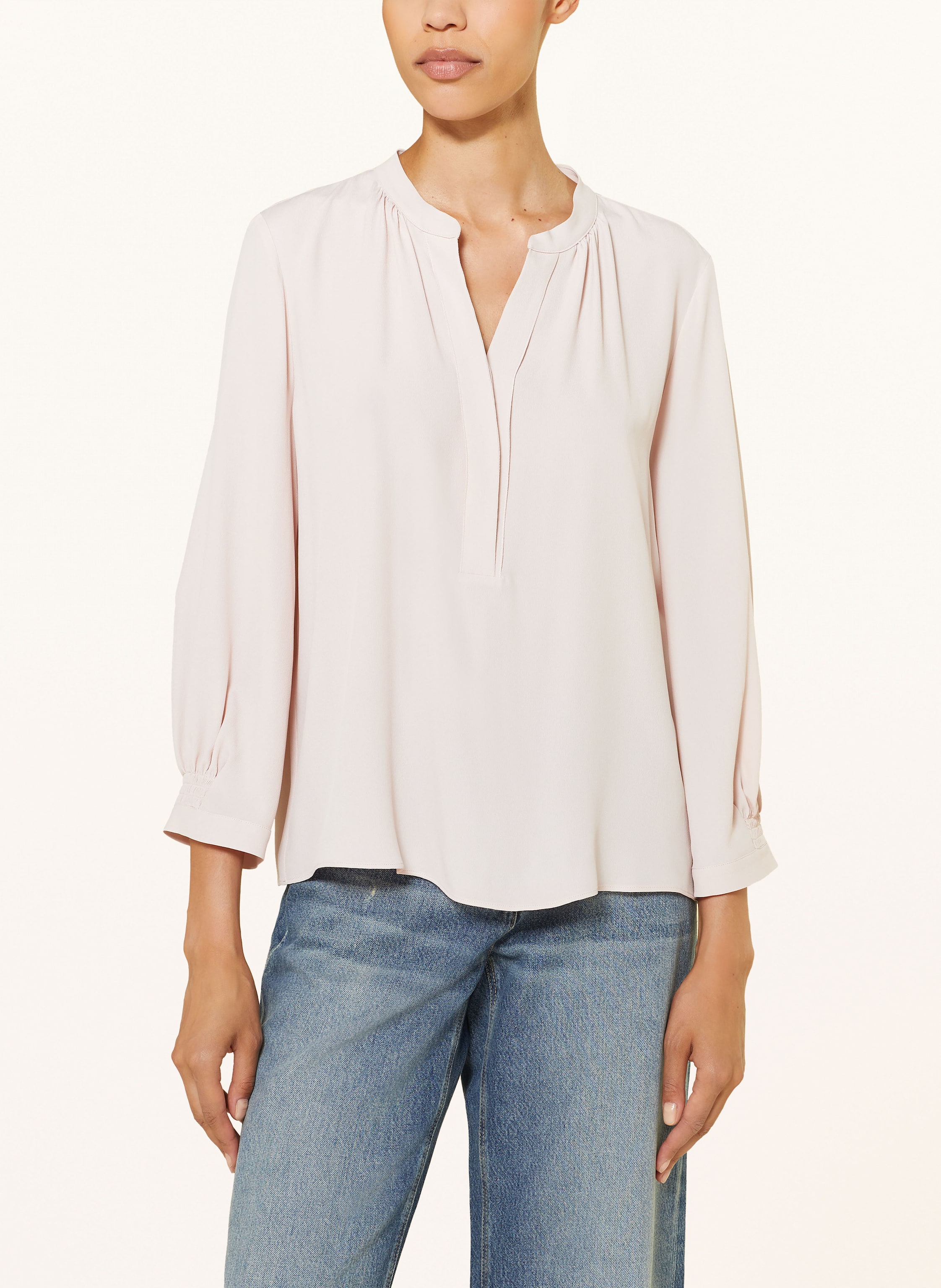 Thumbnail - Luisa Cerano Blusenshirt Mit Seide rosa