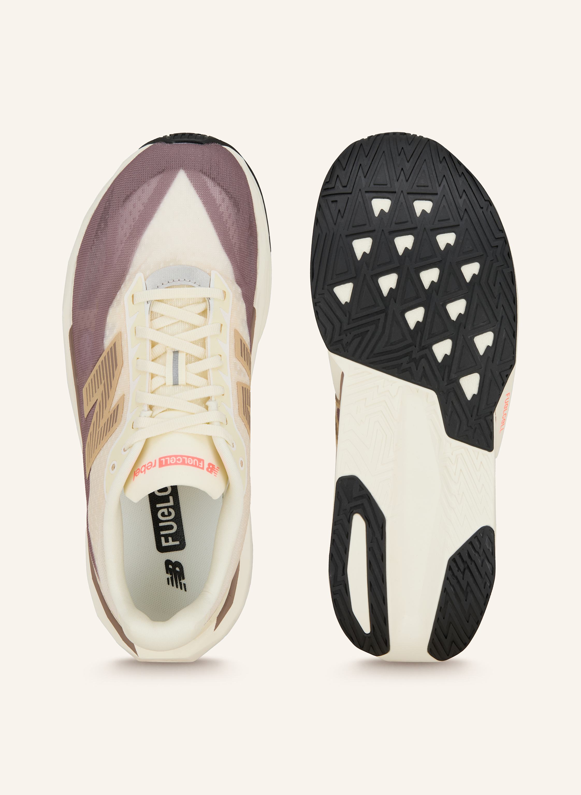 Thumbnail - New Balance Laufschuhe Fuelcell Rebel v5 beige