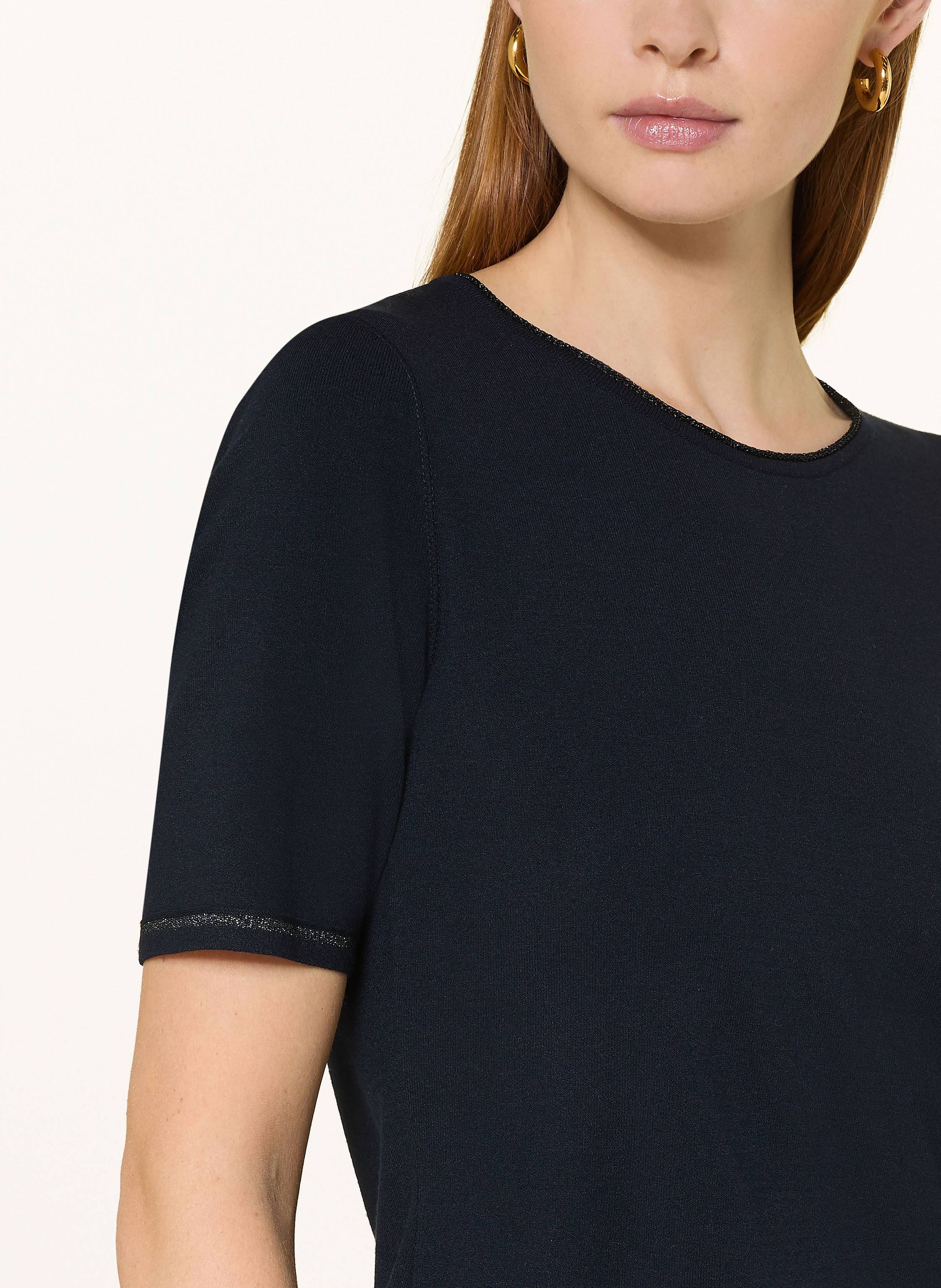 Thumbnail - Marc Cain Pullover Mit Glitzergarn blau