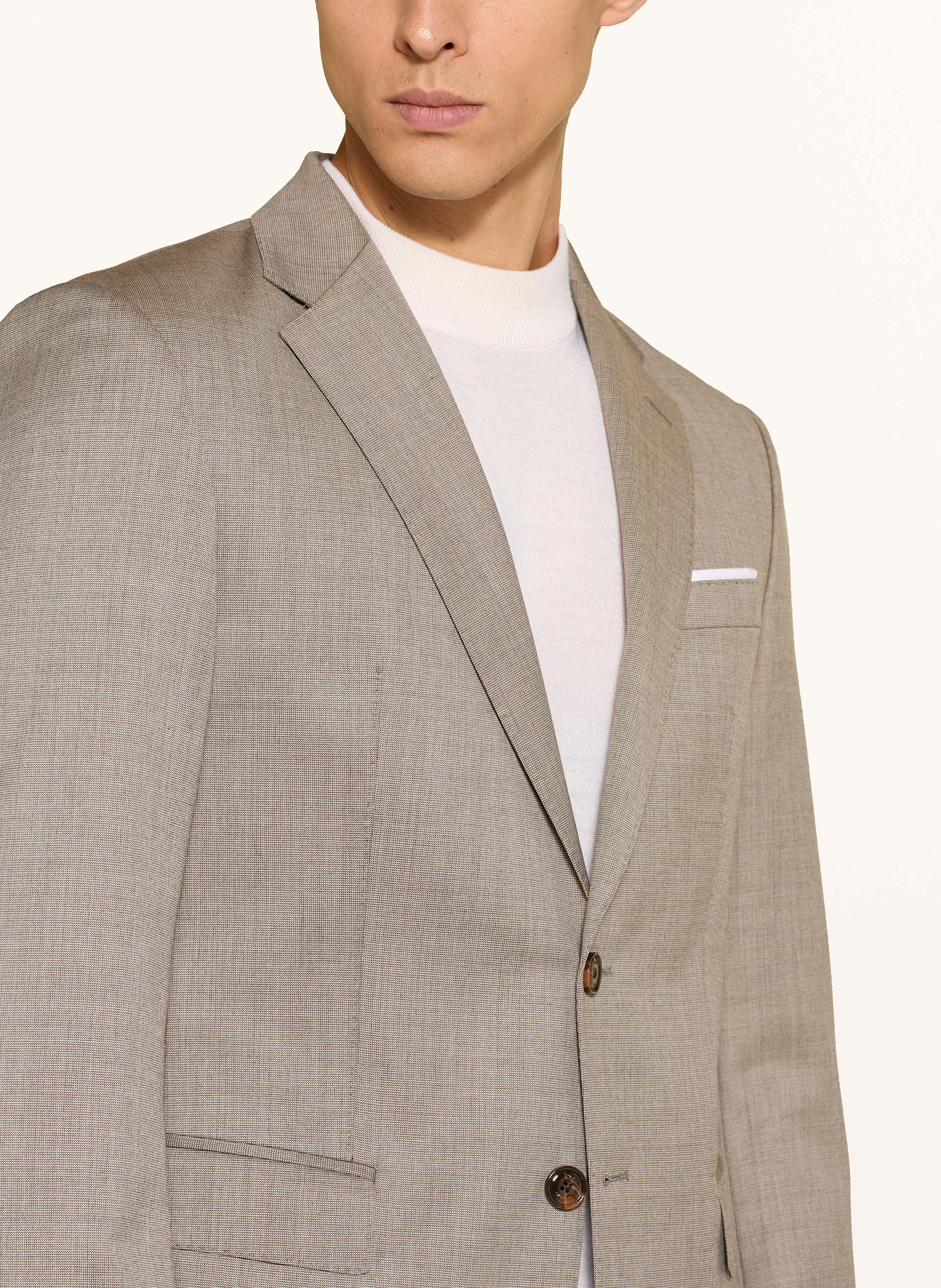 Thumbnail - Joop! Anzugsakko Herby Slim Fit braun