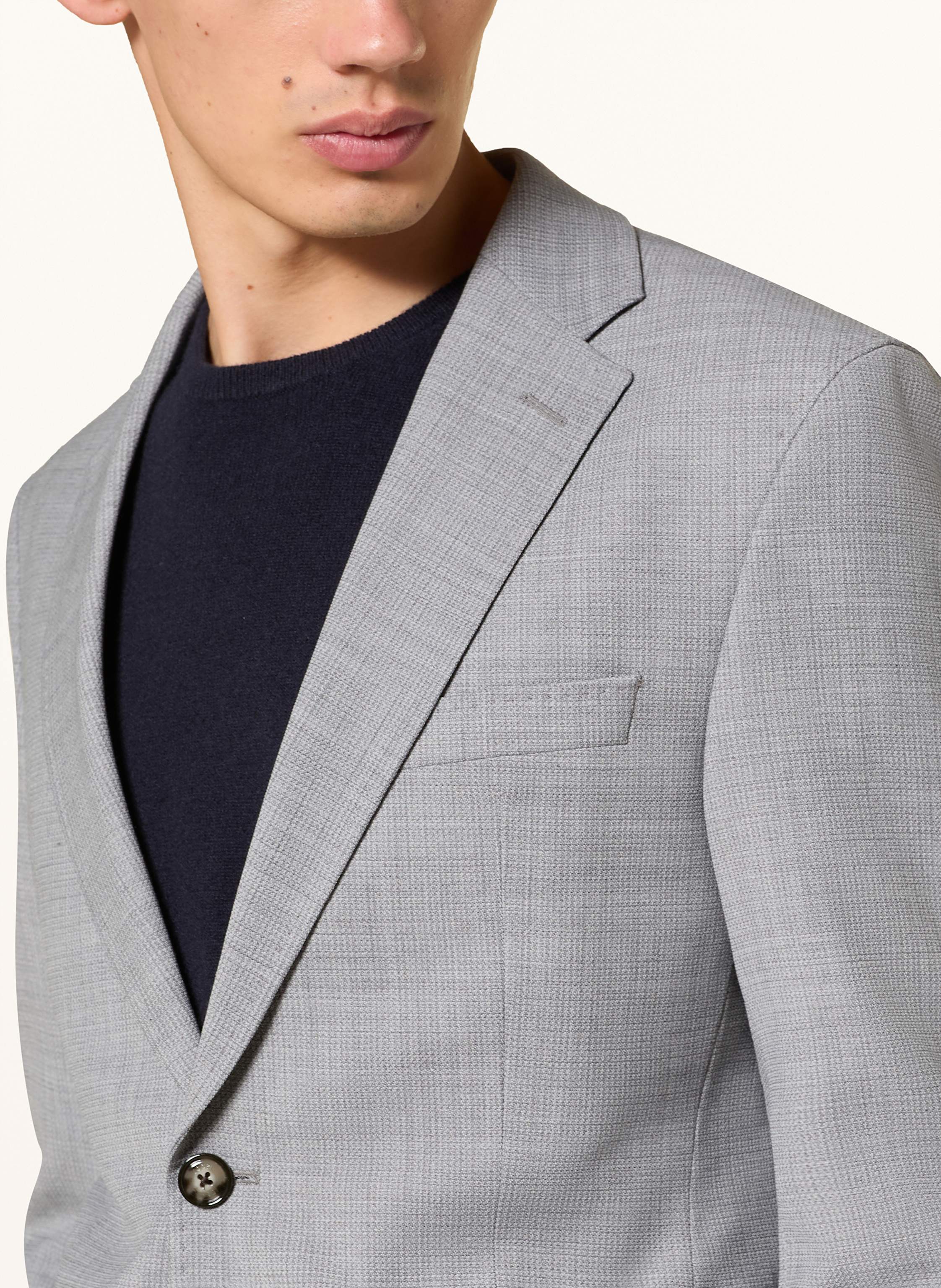 Thumbnail - Joop! Anzugsakko Hustle Slim Fit grau