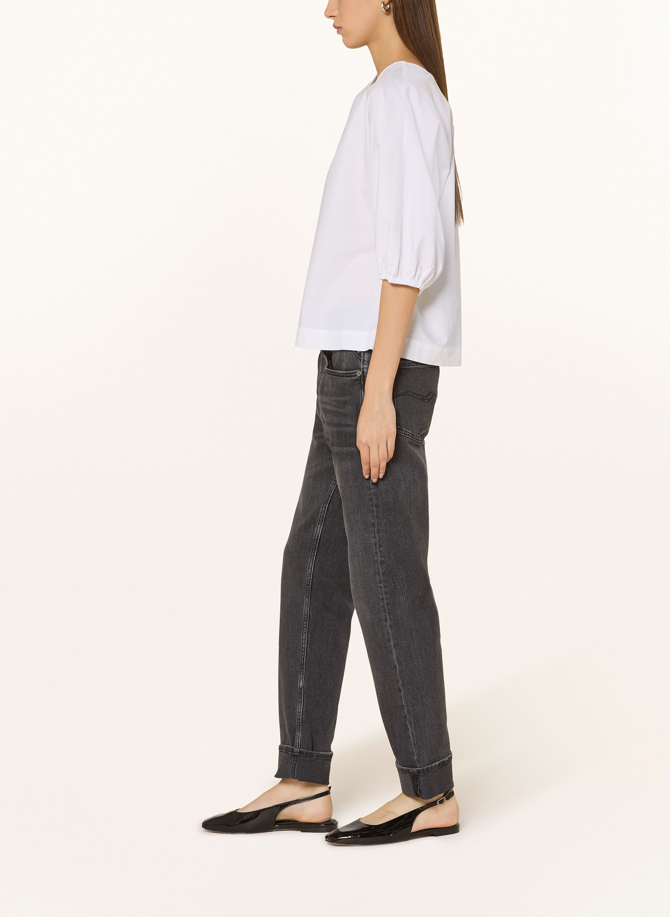 Thumbnail - Replay Boyfriend Jeans Maarty grau