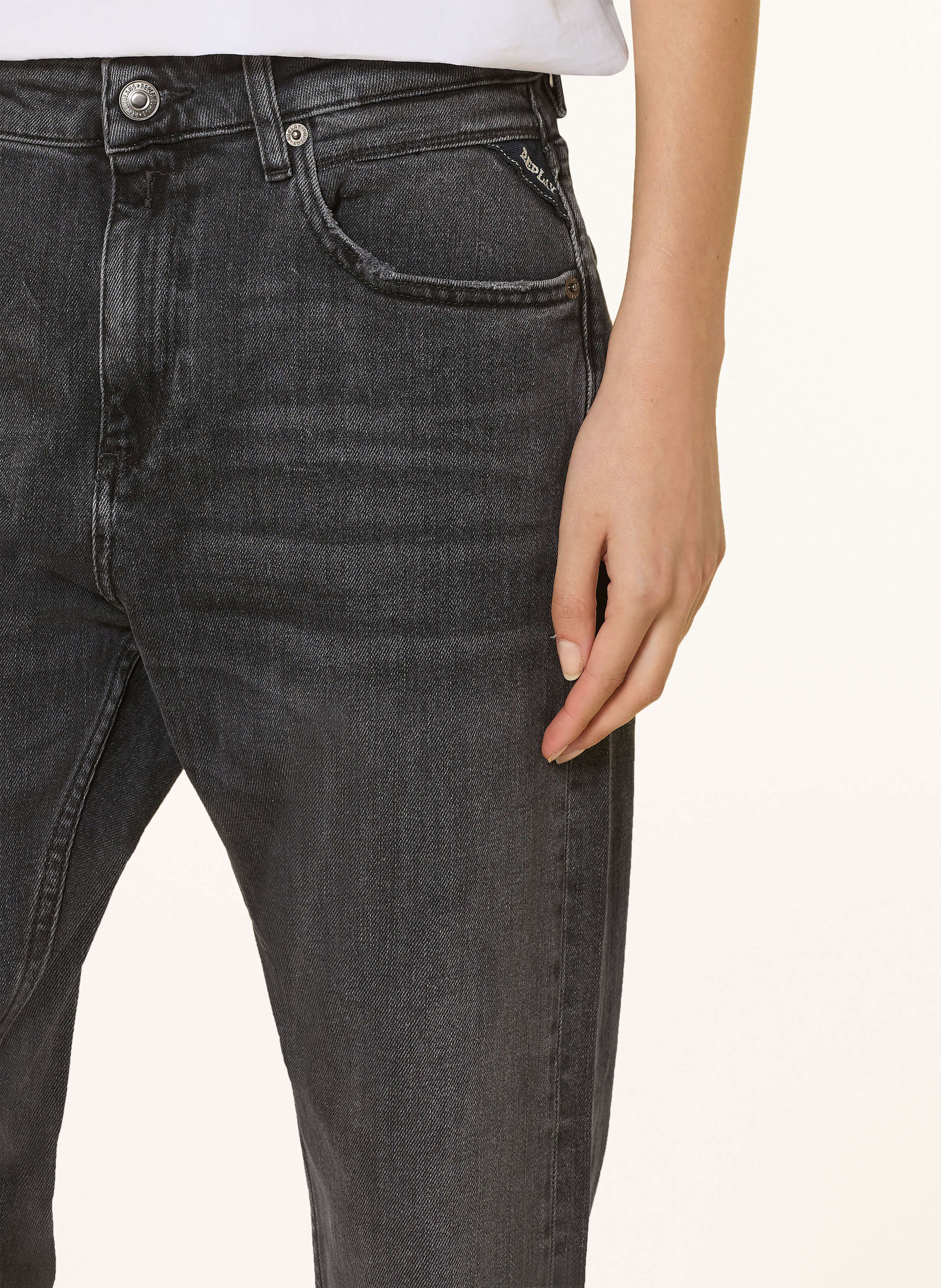 Thumbnail - Replay Boyfriend Jeans Maarty grau