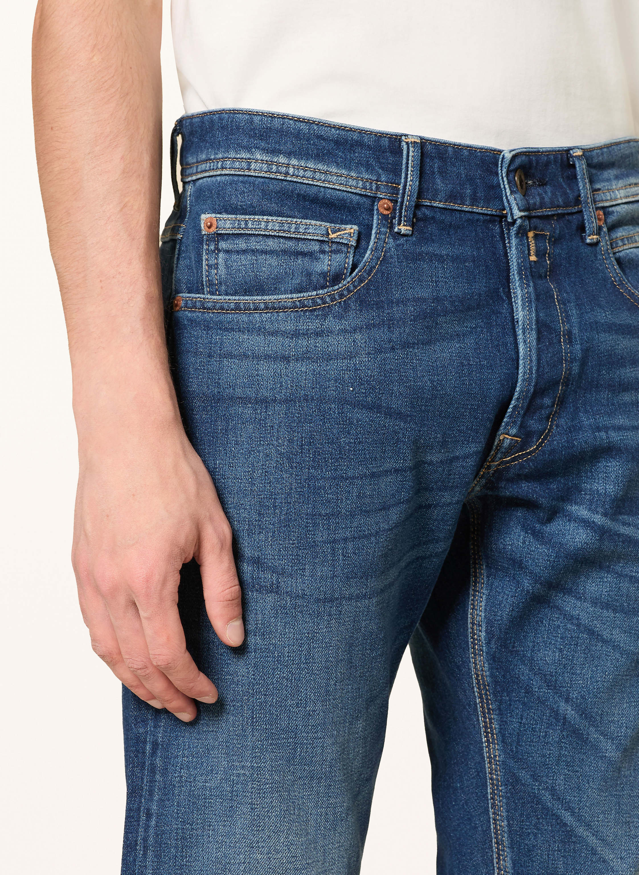 Thumbnail - Replay Jeans Regular Slim Fit blau