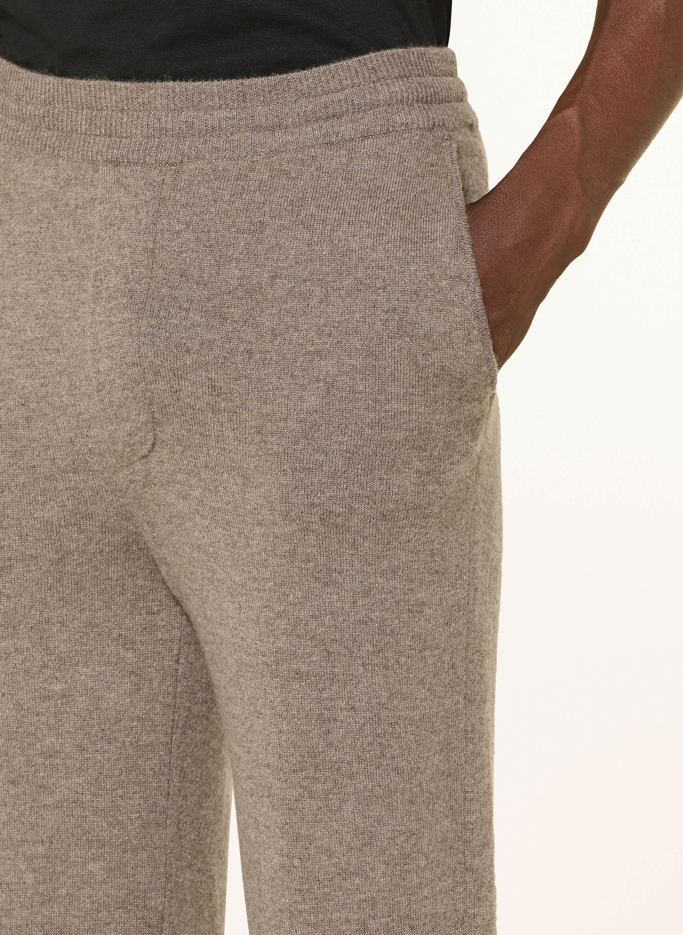 Thumbnail - Lisa Yang Strickhose Beaumont Aus Cashmere beige