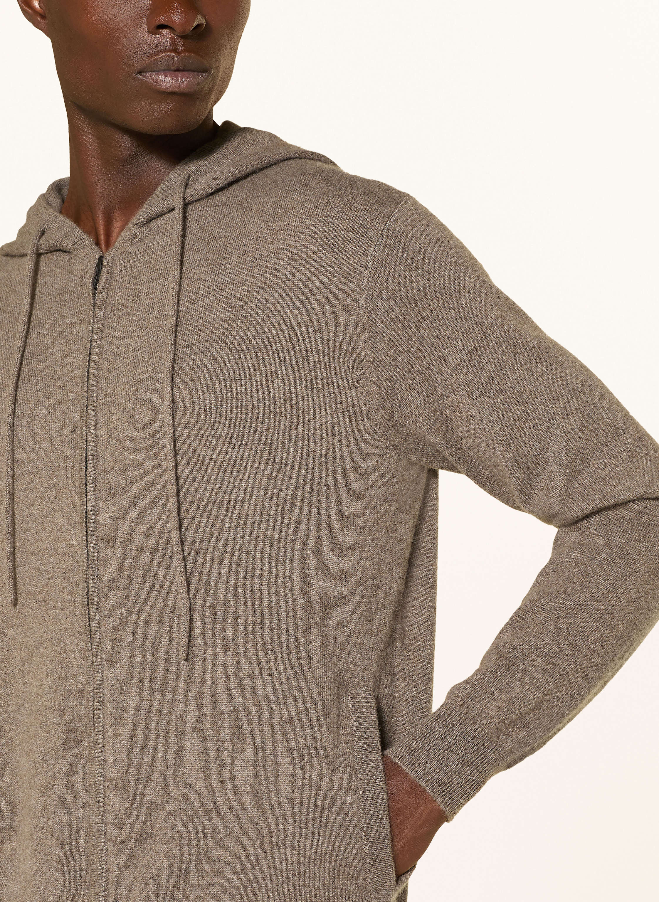 Thumbnail - Lisa Yang Strickjacke Emerson Aus Cashmere beige
