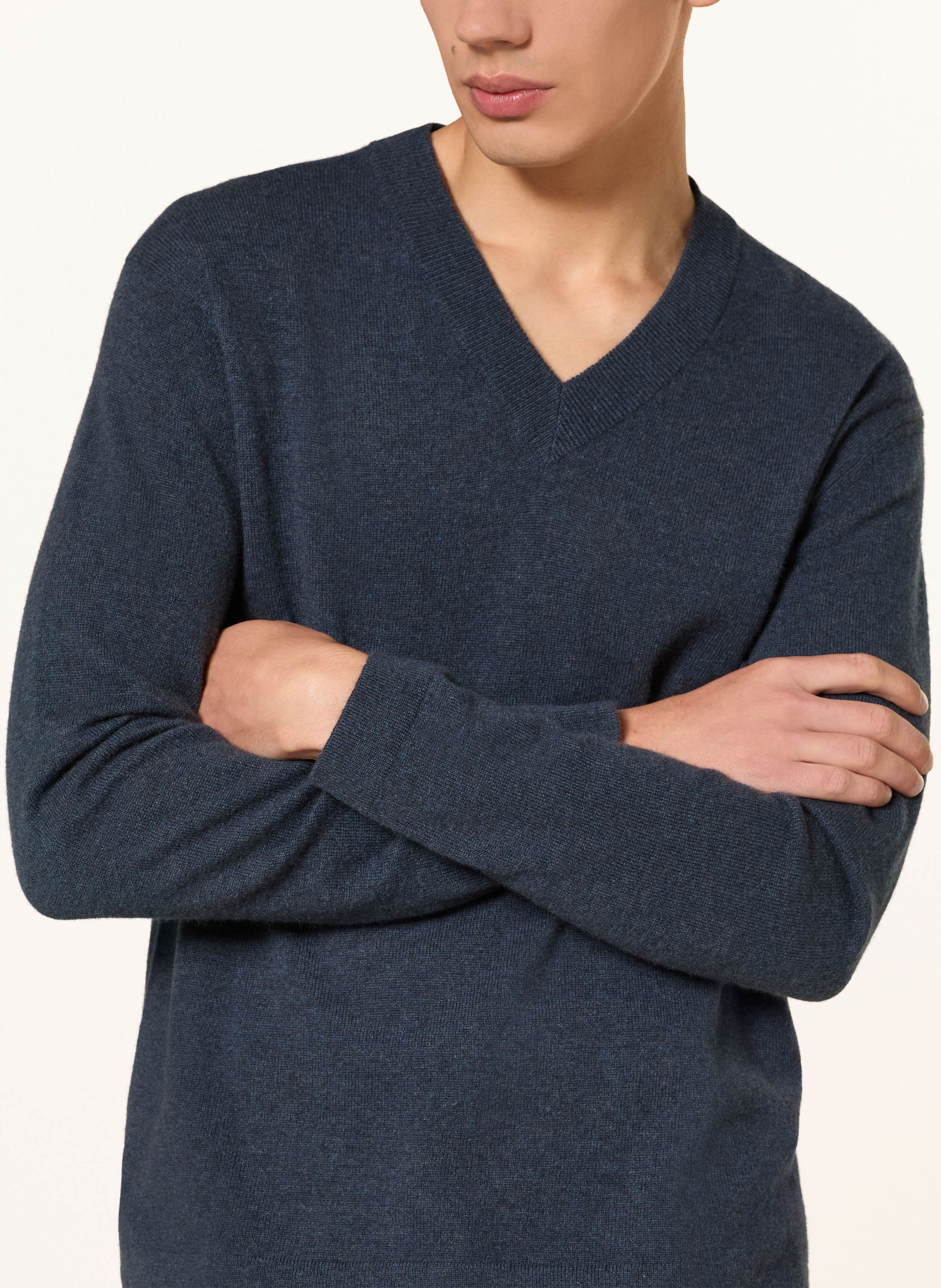 Thumbnail - Lisa Yang Cashmere-Pullover Clayton blau