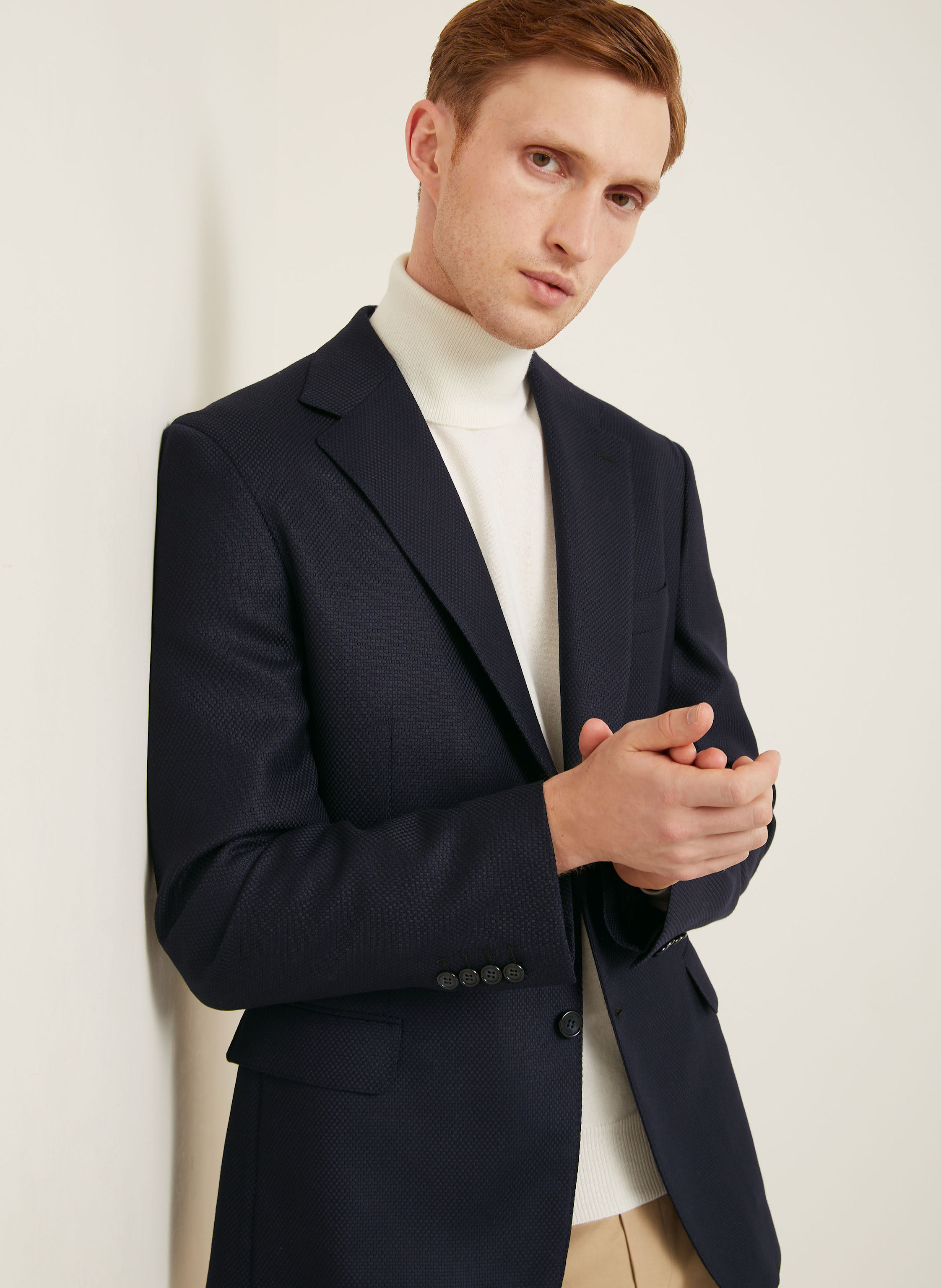 Thumbnail - Brioni Sakko Regular Fit blau