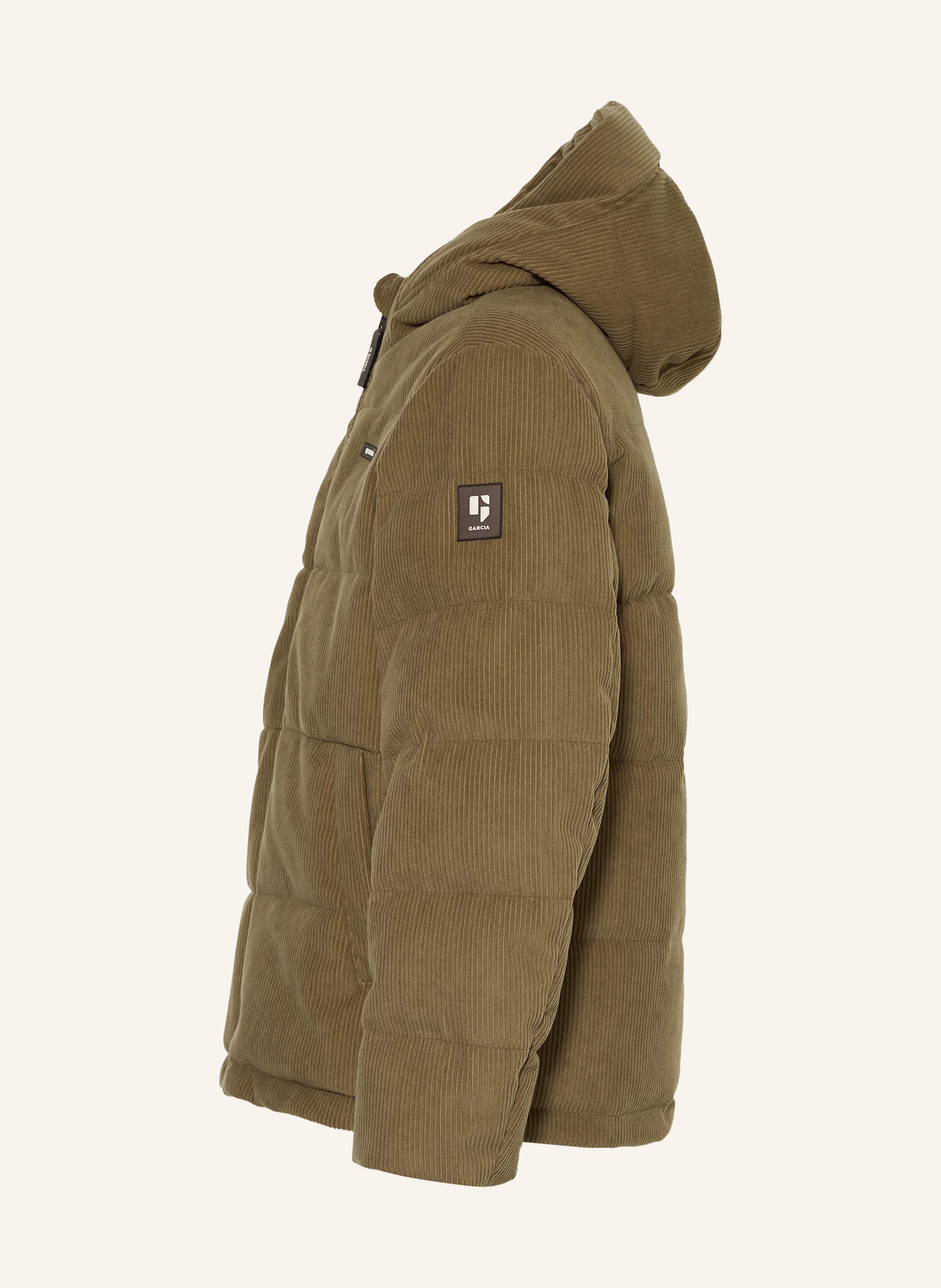 Thumbnail - Garcia Steppjacke Aus Cord braun
