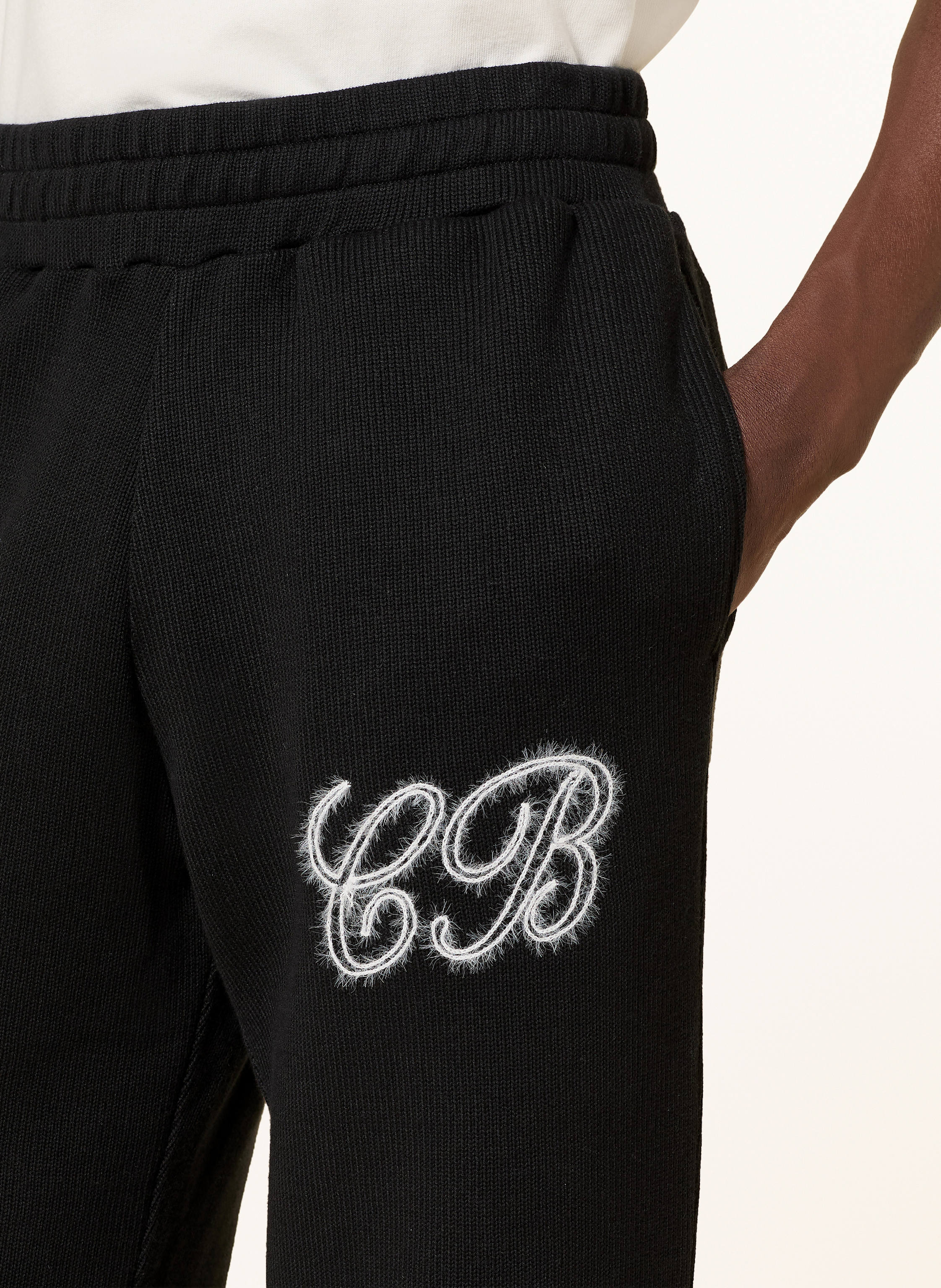 Thumbnail - Cole Buxton Strickhose schwarz