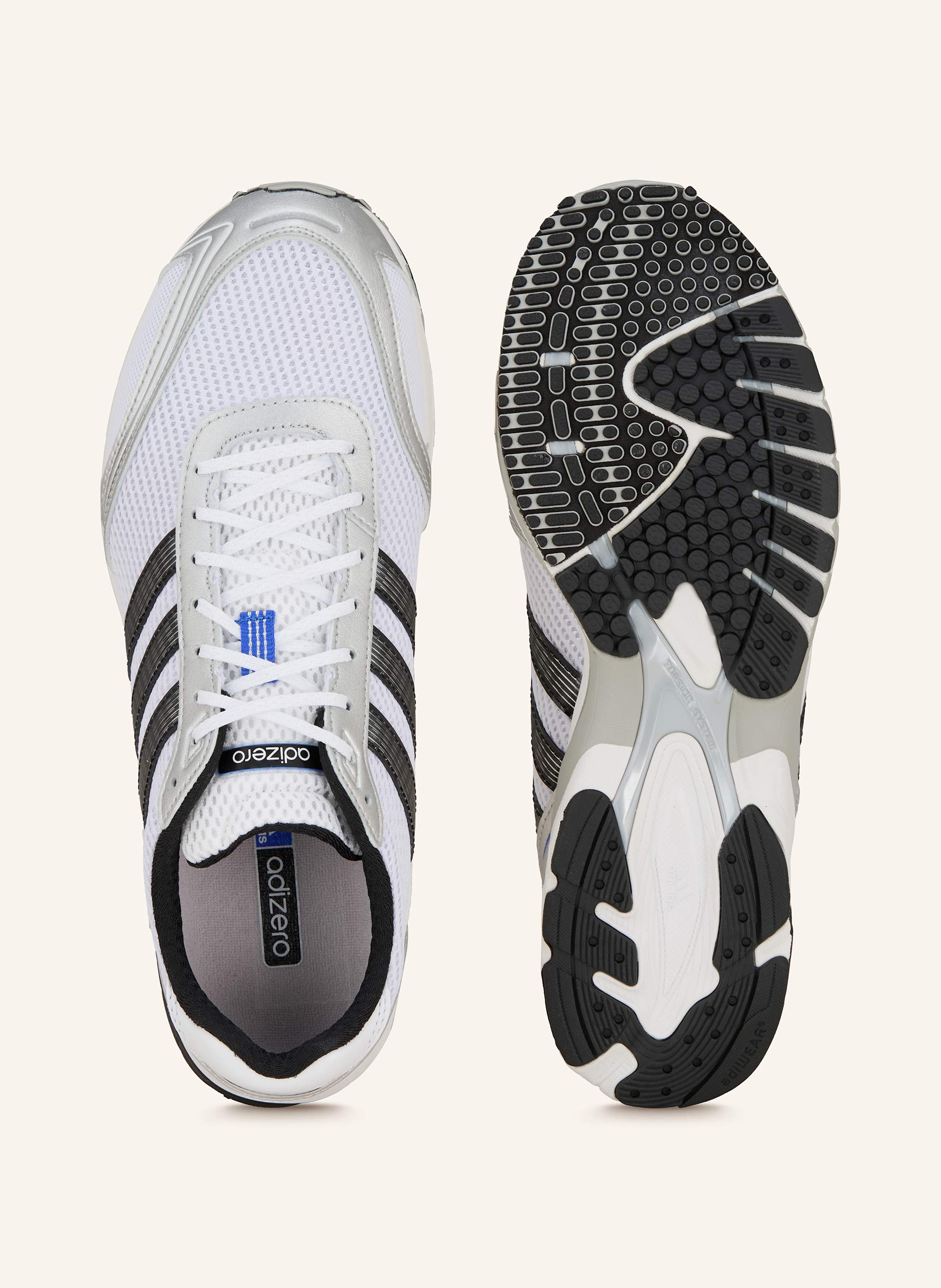 Thumbnail - Adidas Originals Sneaker Adizero Adios Og silber