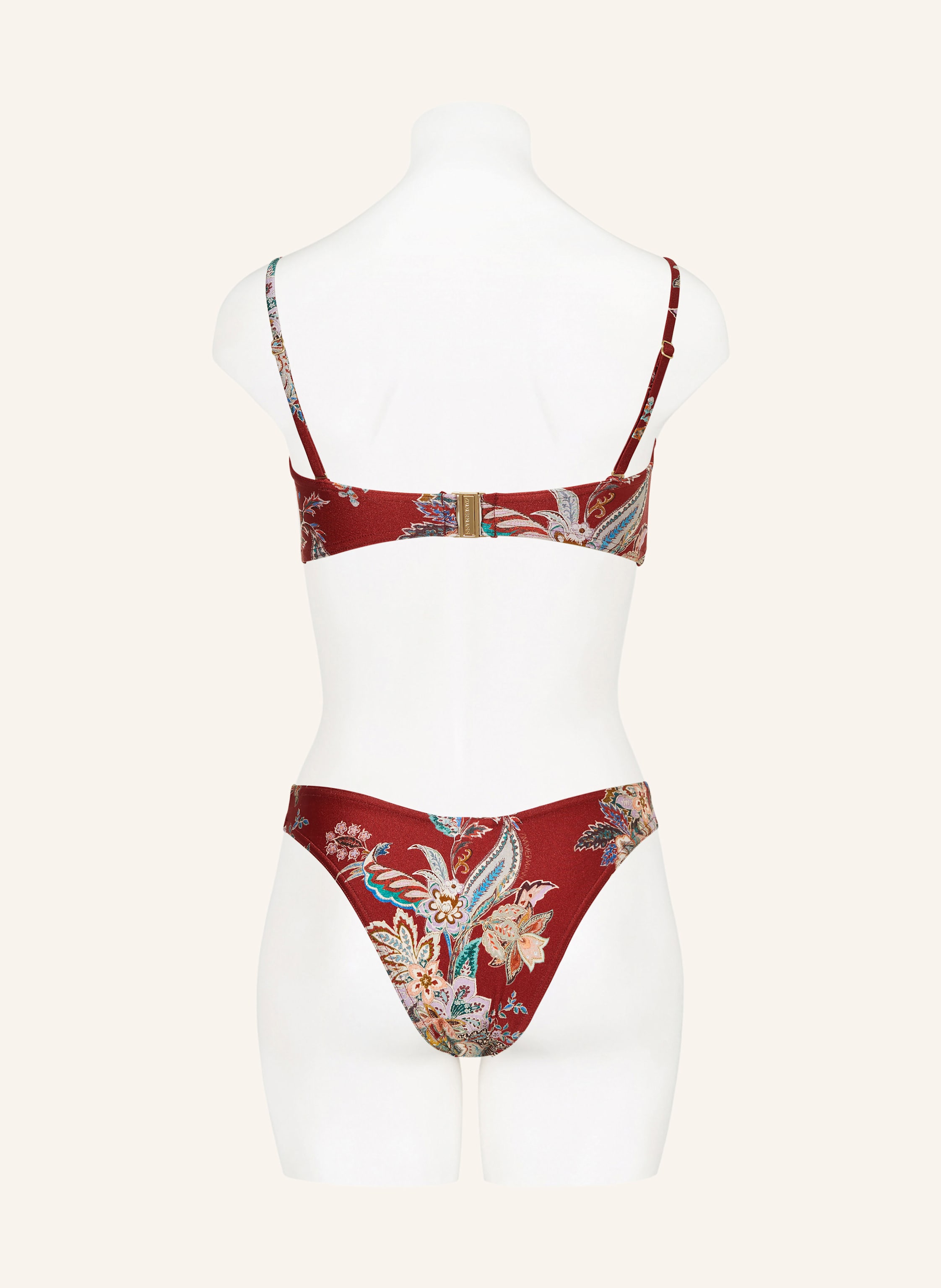 Thumbnail - Zimmermann Bandeau-Bikini Rhiannon rot