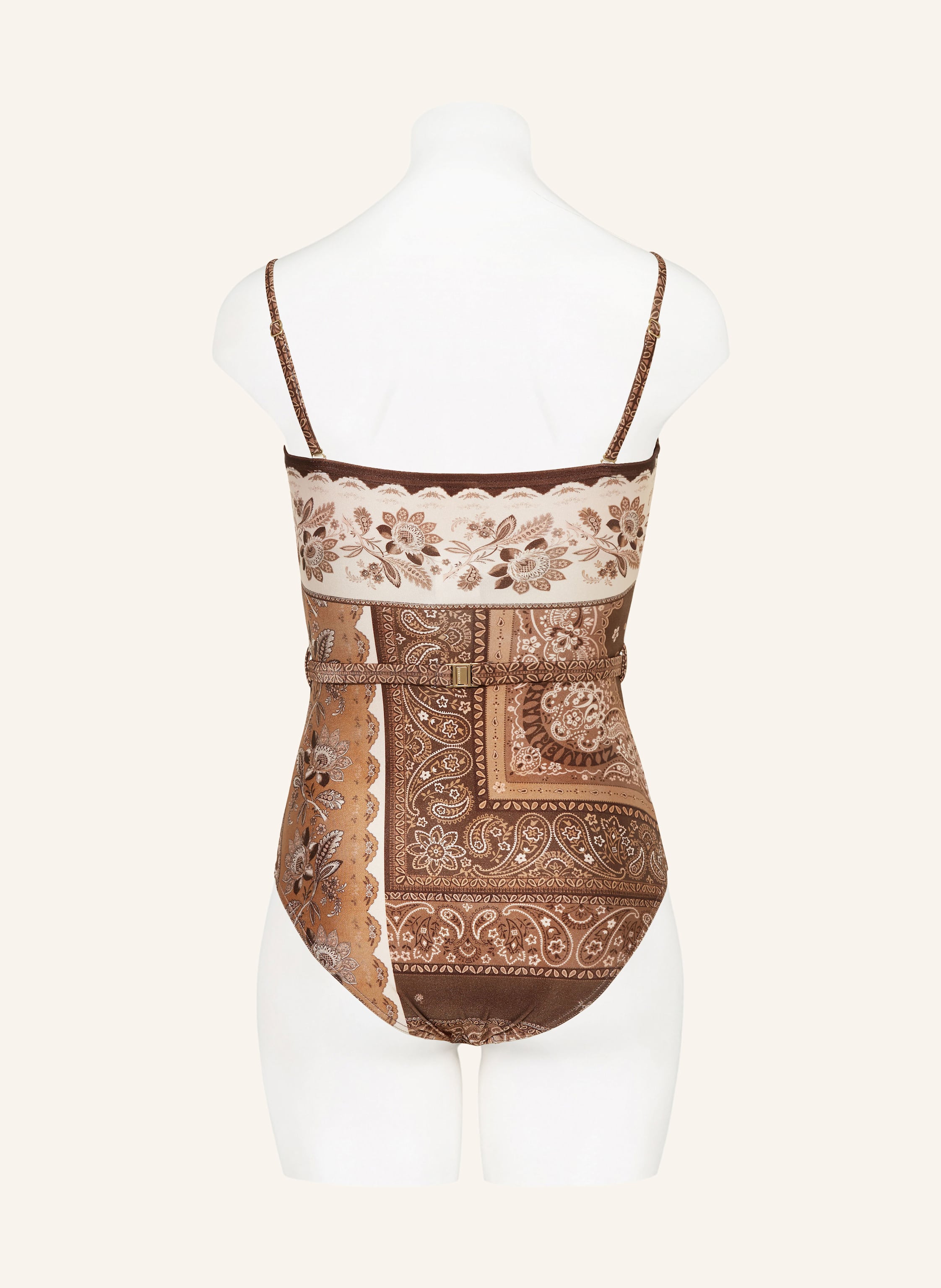 Thumbnail - Zimmermann Bandeau-Badeanzug Lucky braun
