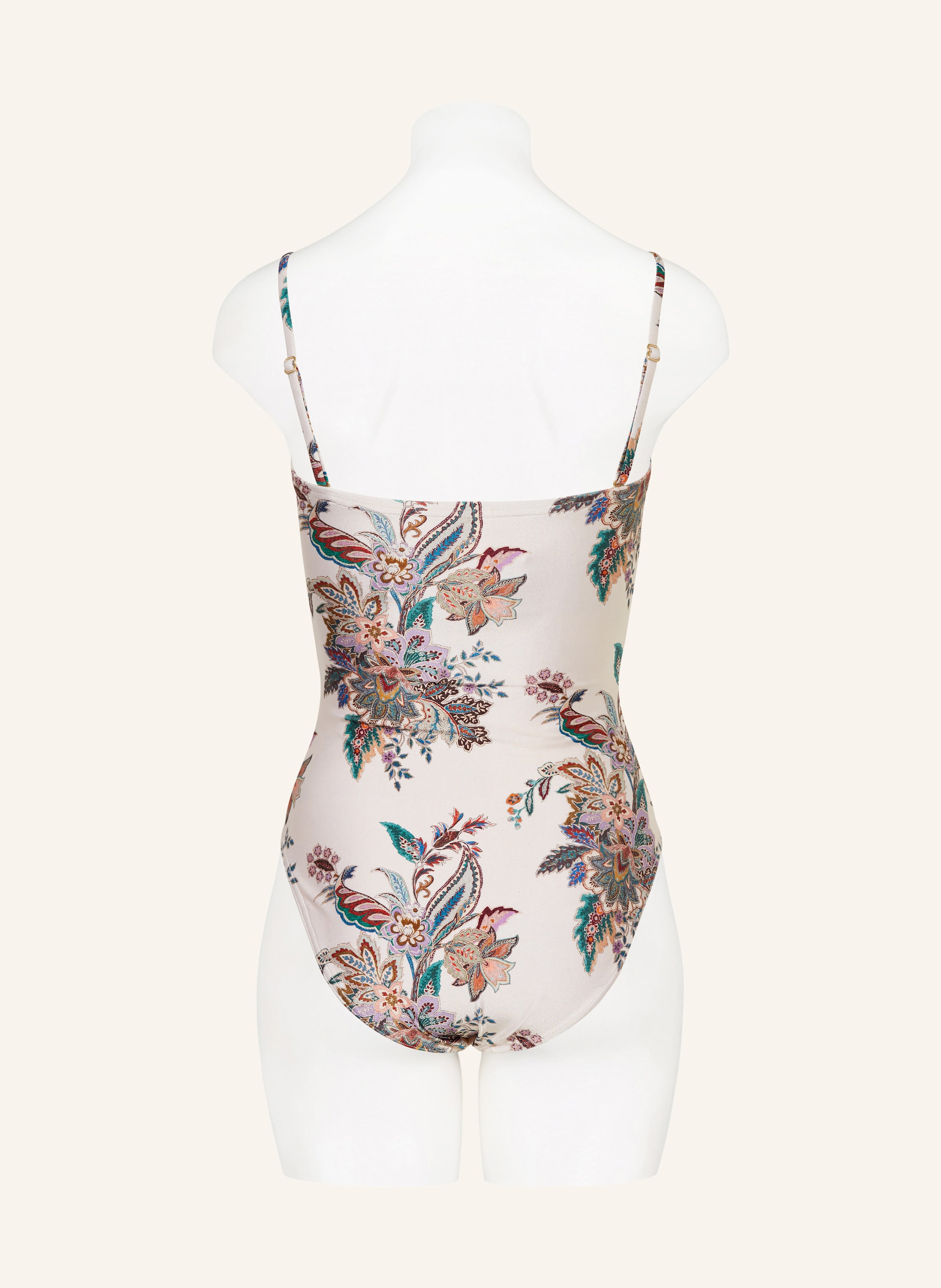 Thumbnail - Zimmermann Bandeau-Badeanzug Rhiannon rosa