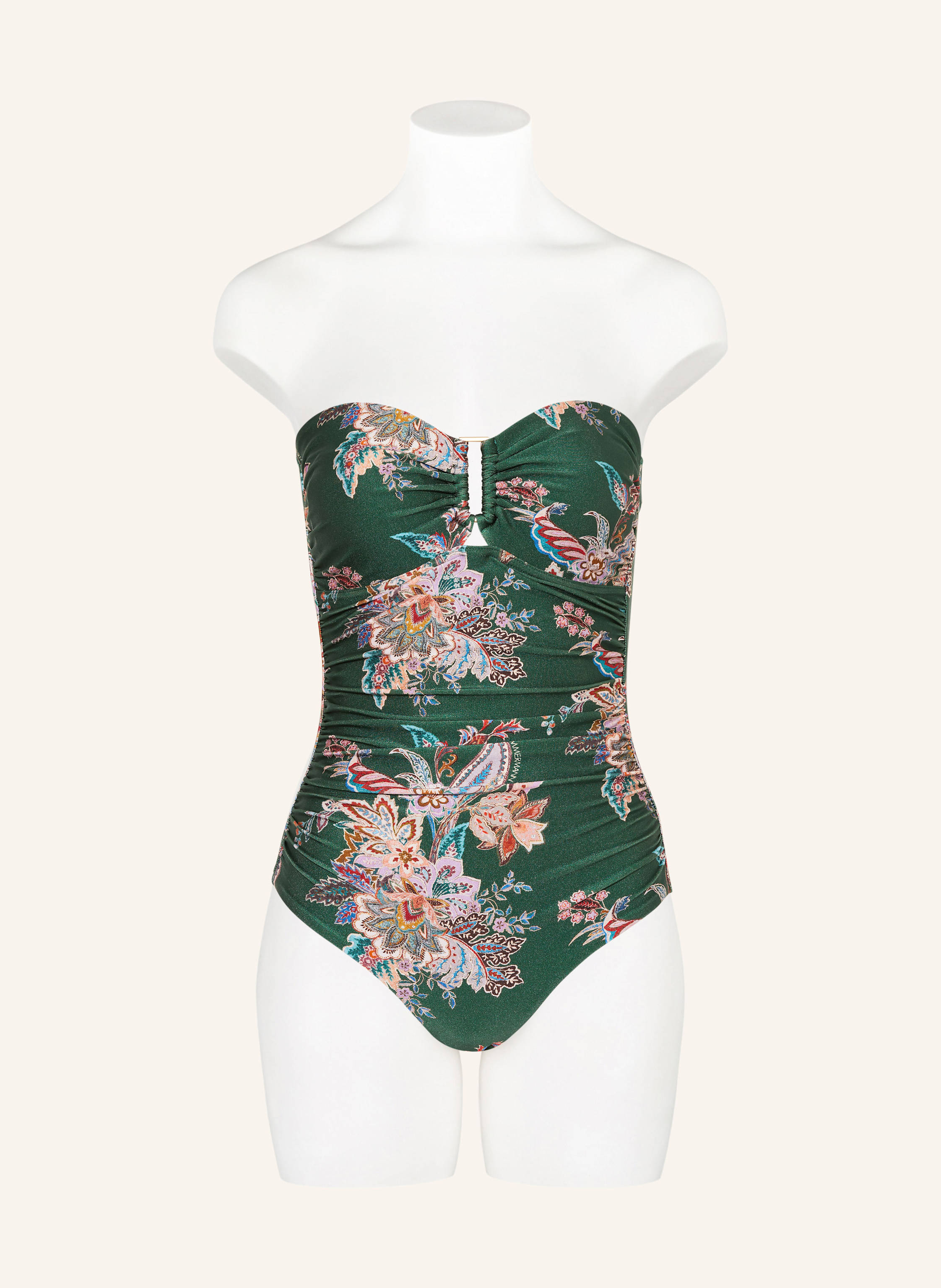 Thumbnail - Zimmermann Bandeau-Badeanzug Rhiannon gruen
