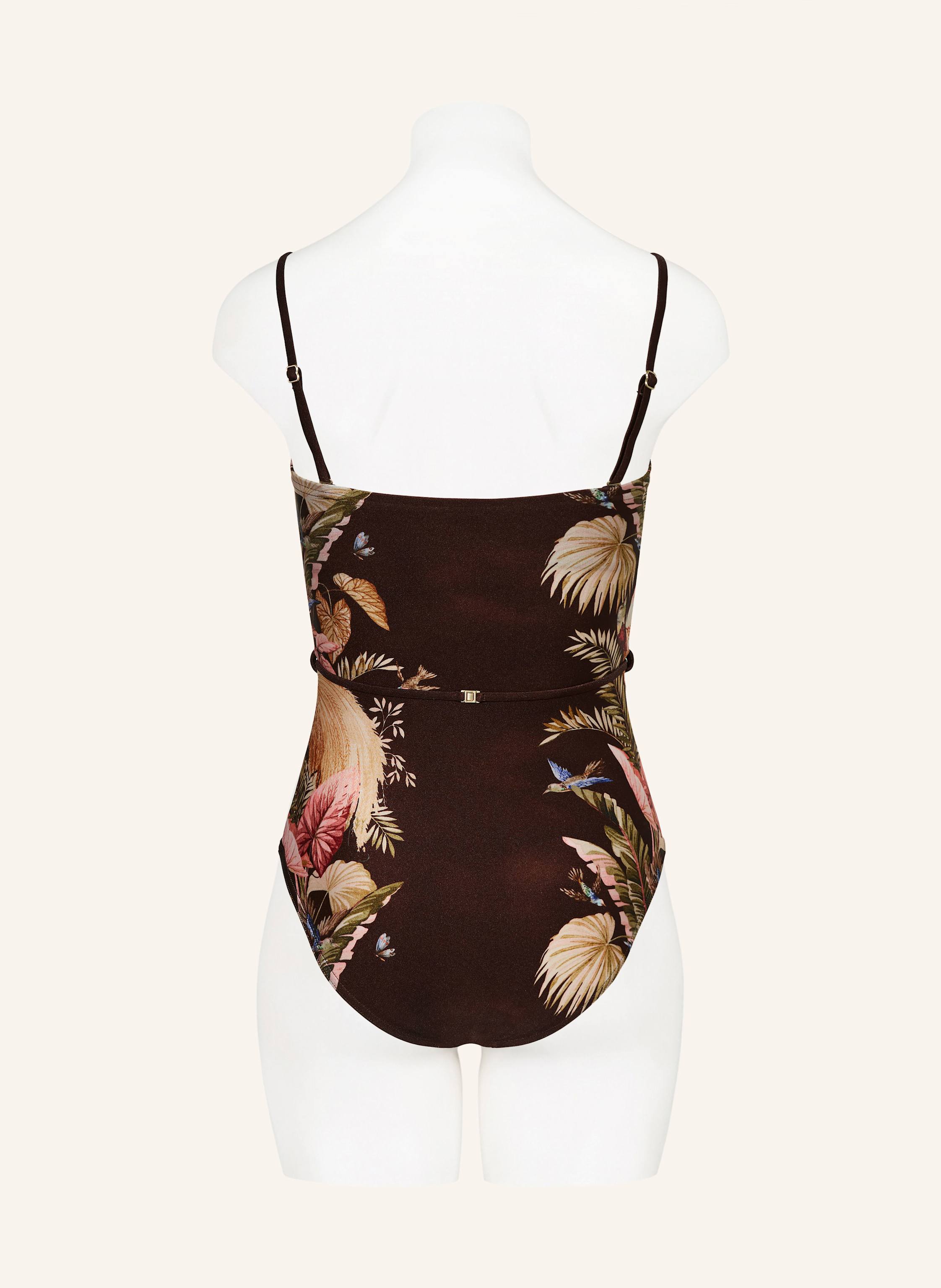 Thumbnail - Zimmermann Bandeau-Badeanzug Ascension braun