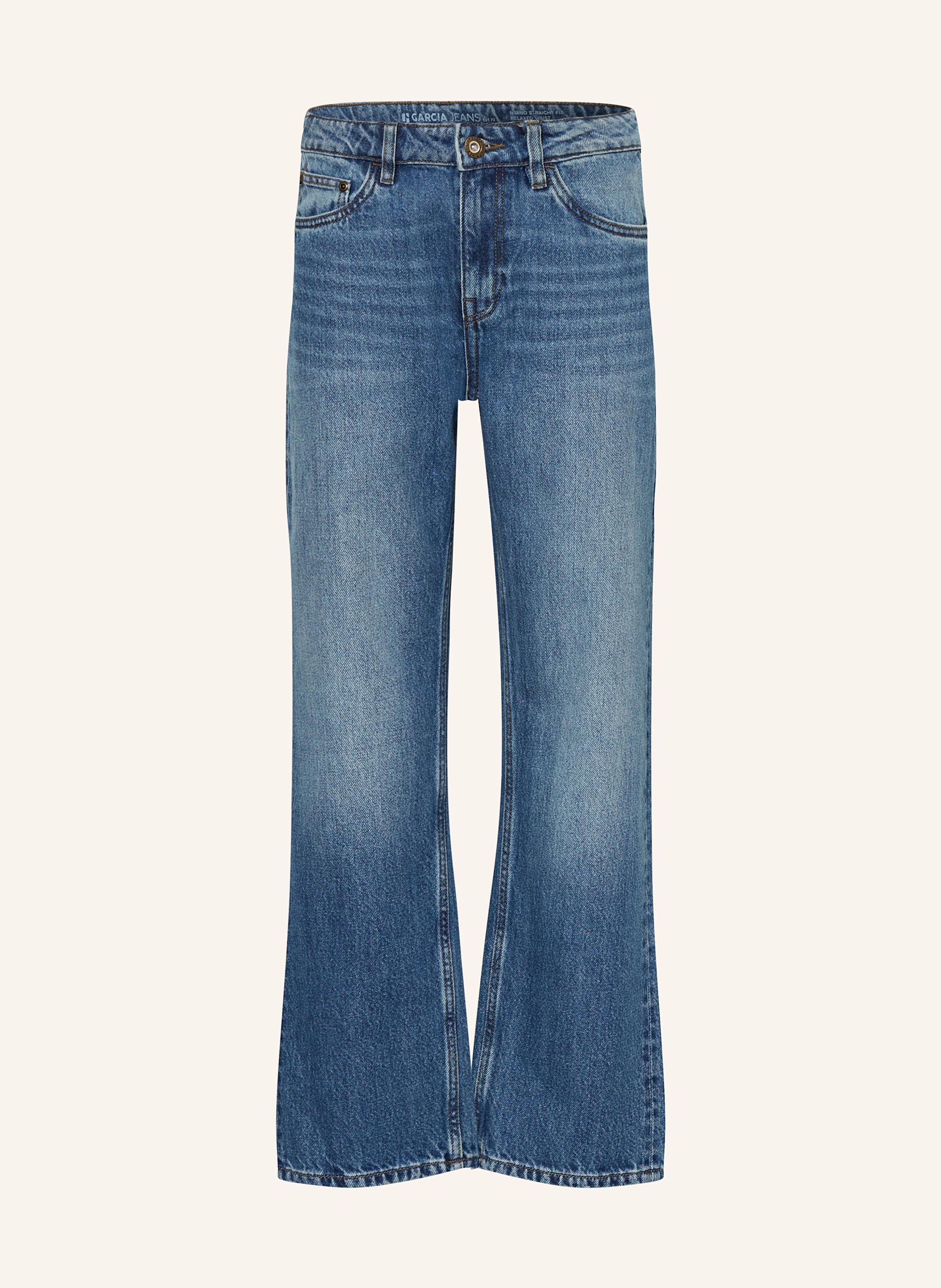Garcia Jeans Ilyano Straight Fit blau