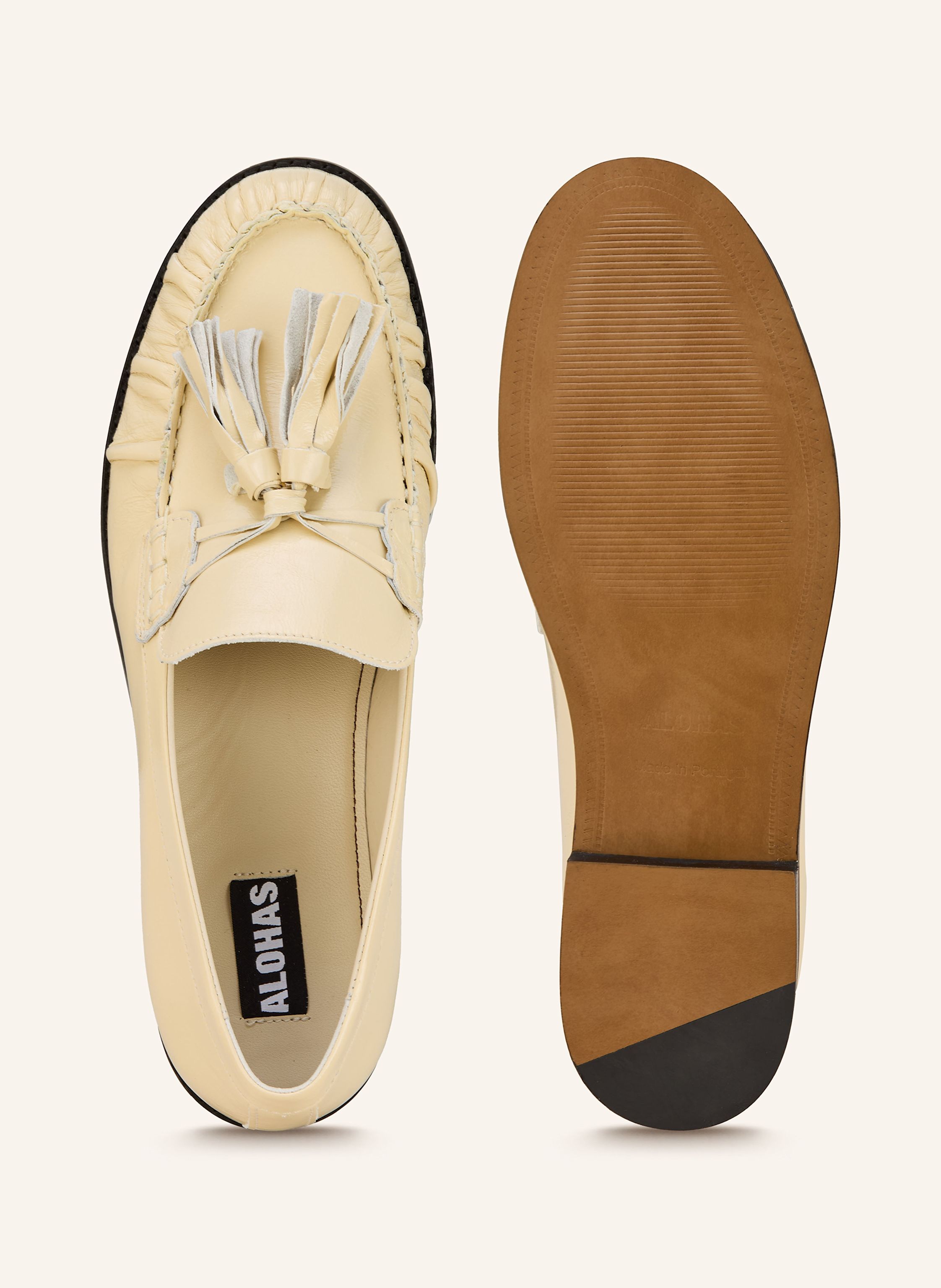 Thumbnail - Alohas Lack-Loafer Marietta weiss