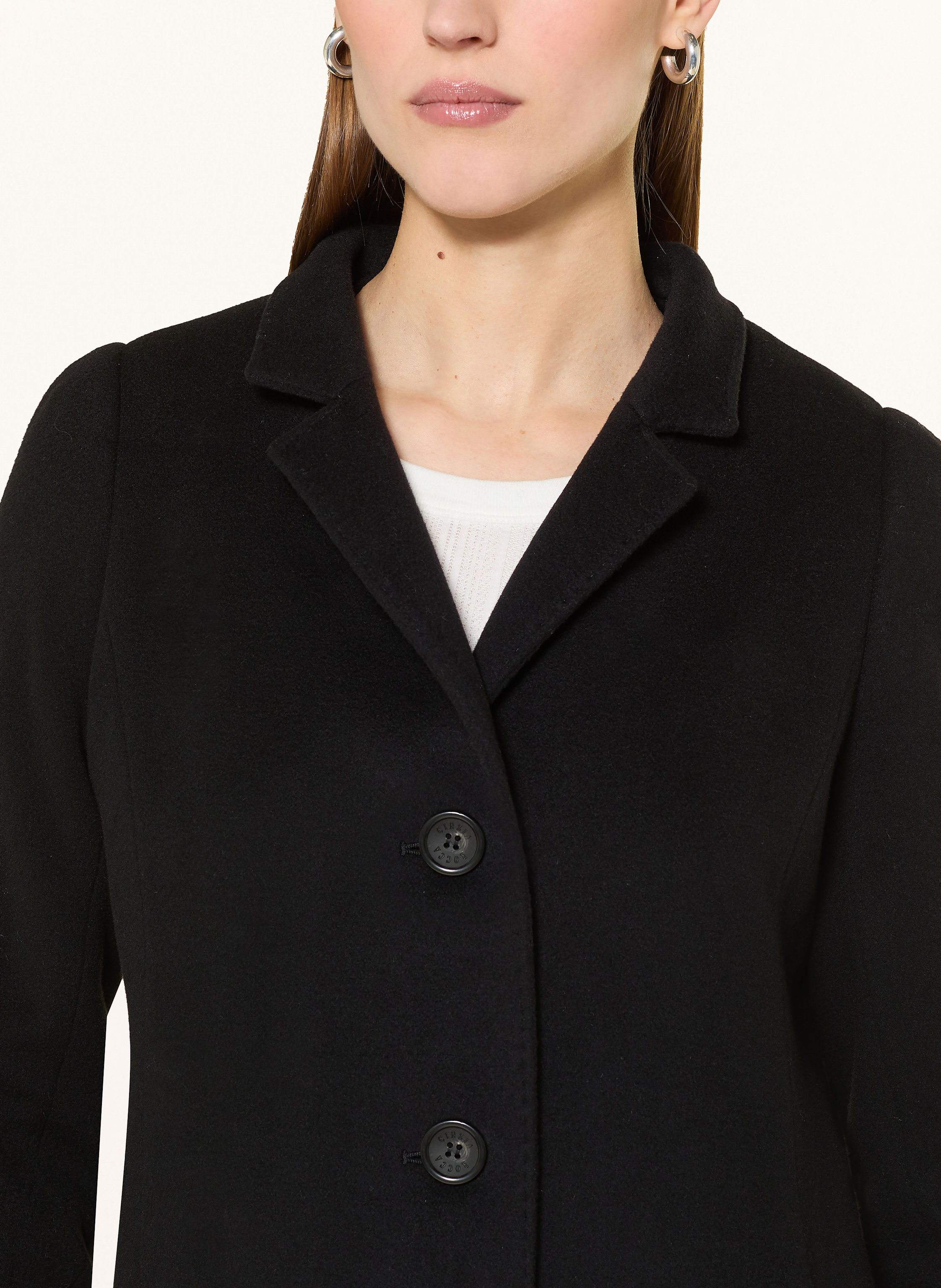 Thumbnail - Cinzia Rocca Wollmantel schwarz