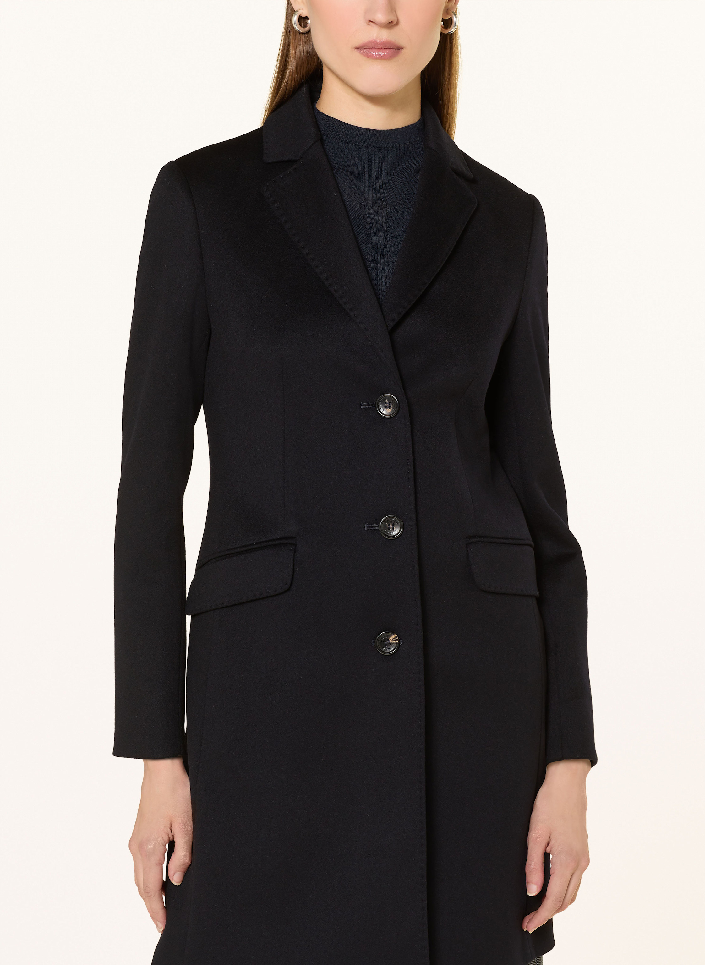 Thumbnail - Cinzia Rocca Wollmantel blau