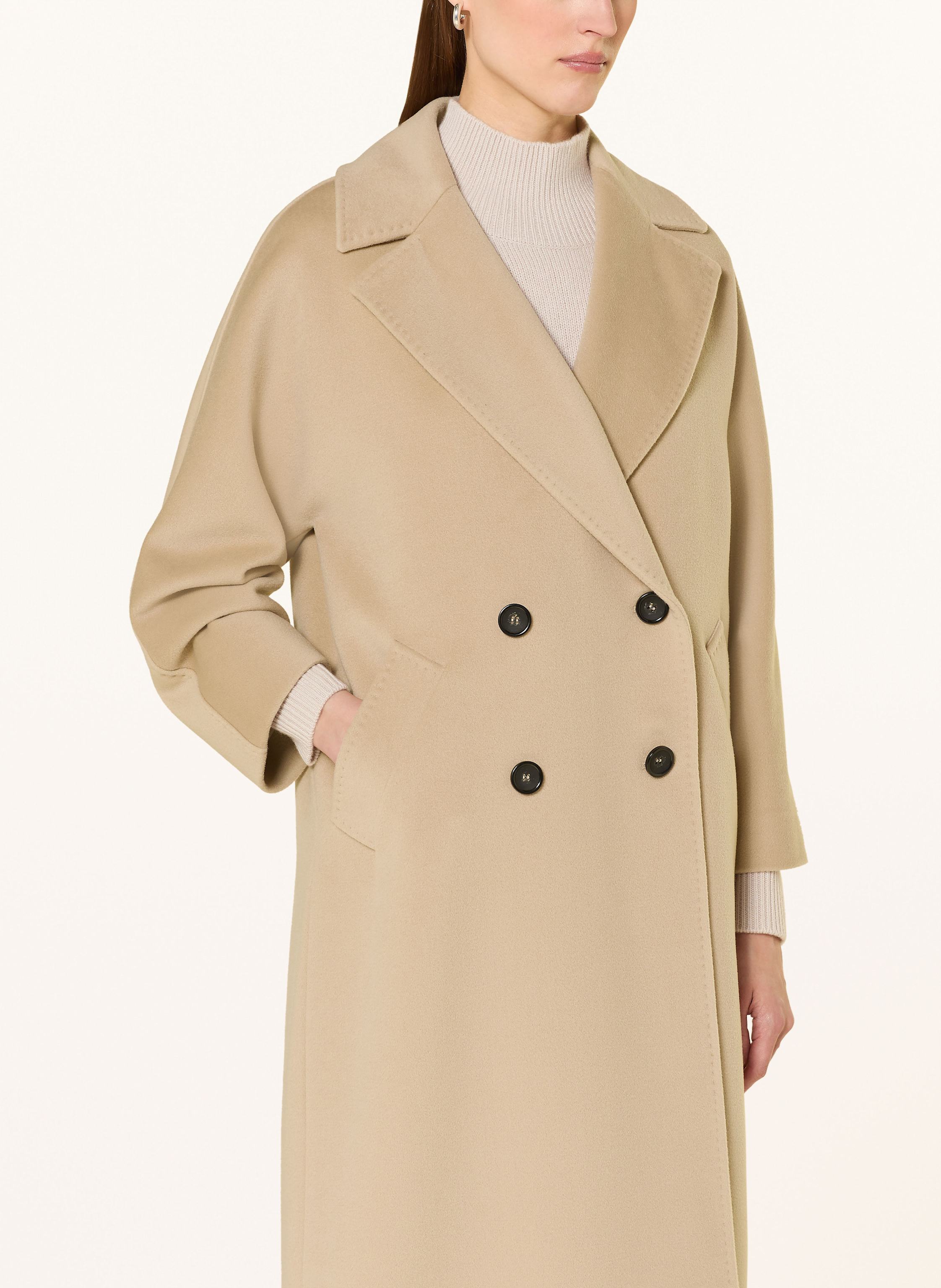 Thumbnail - Cinzia Rocca Wollmantel beige